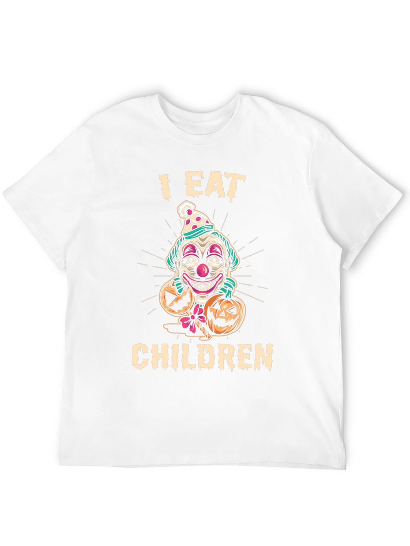 I Eat Children Clown Halloween T-Shirt