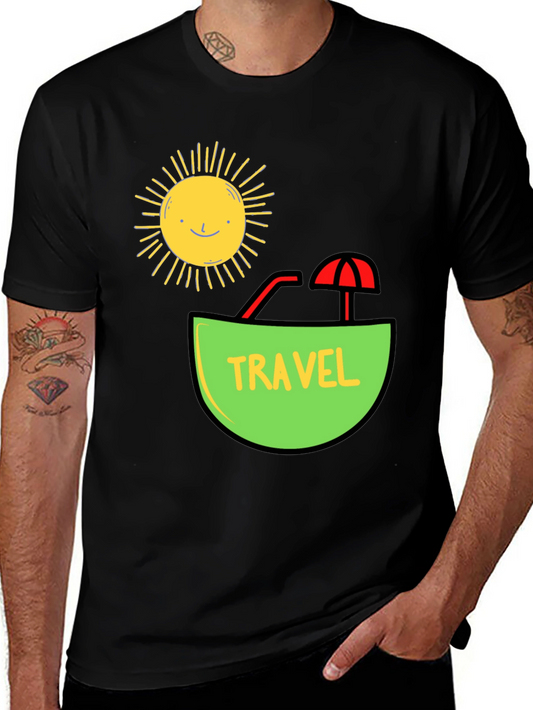 Travel Graphic Tee - Summer Vacation Shirt