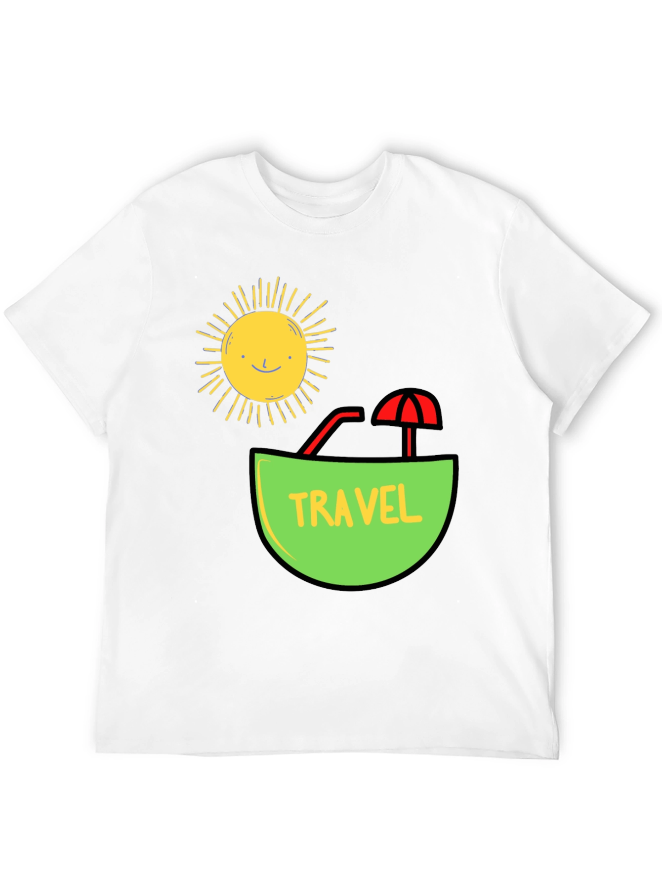 Travel Graphic Tee - Summer Vacation Shirt