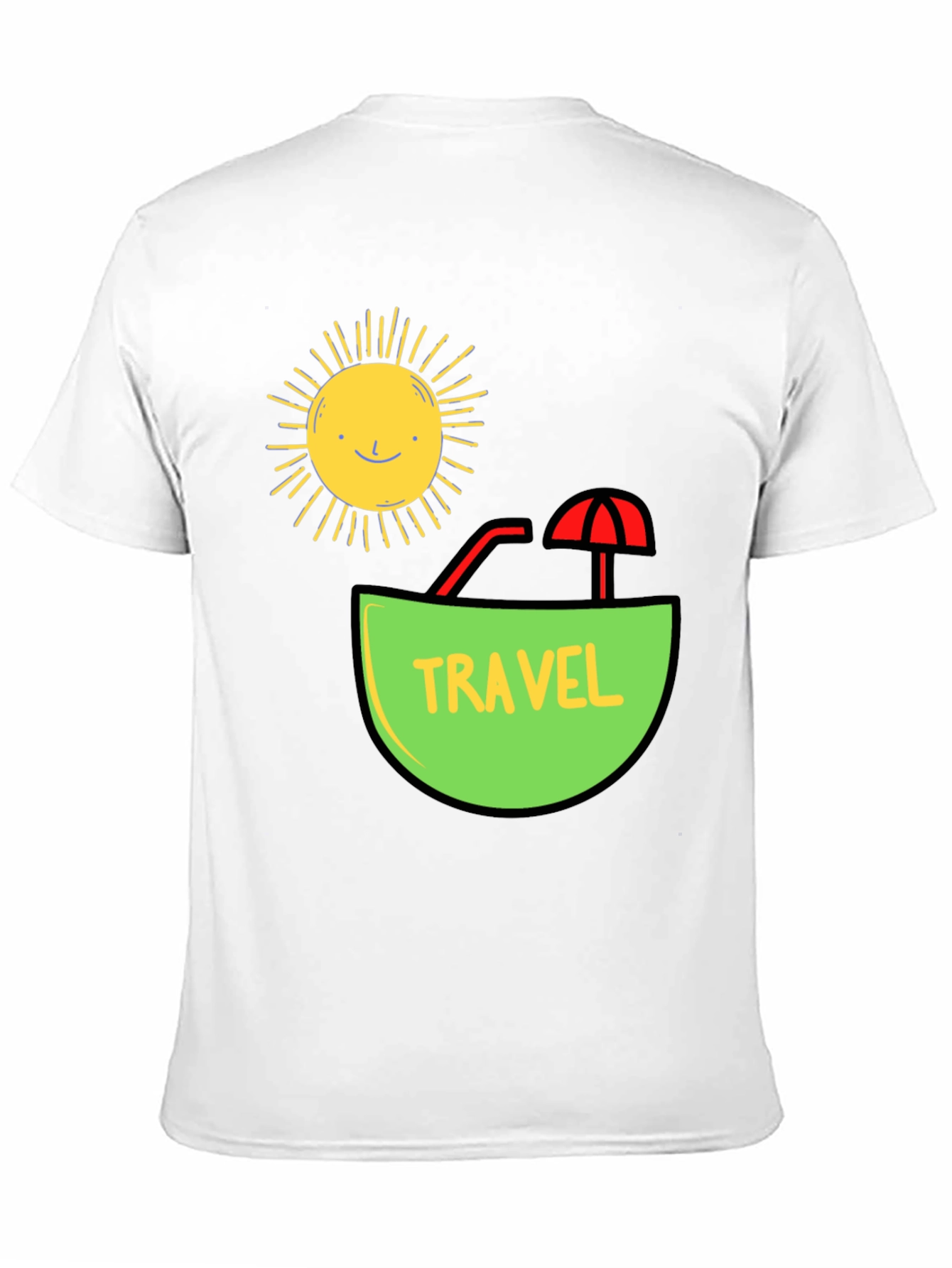 Travel Graphic Tee - Summer Vacation Shirt