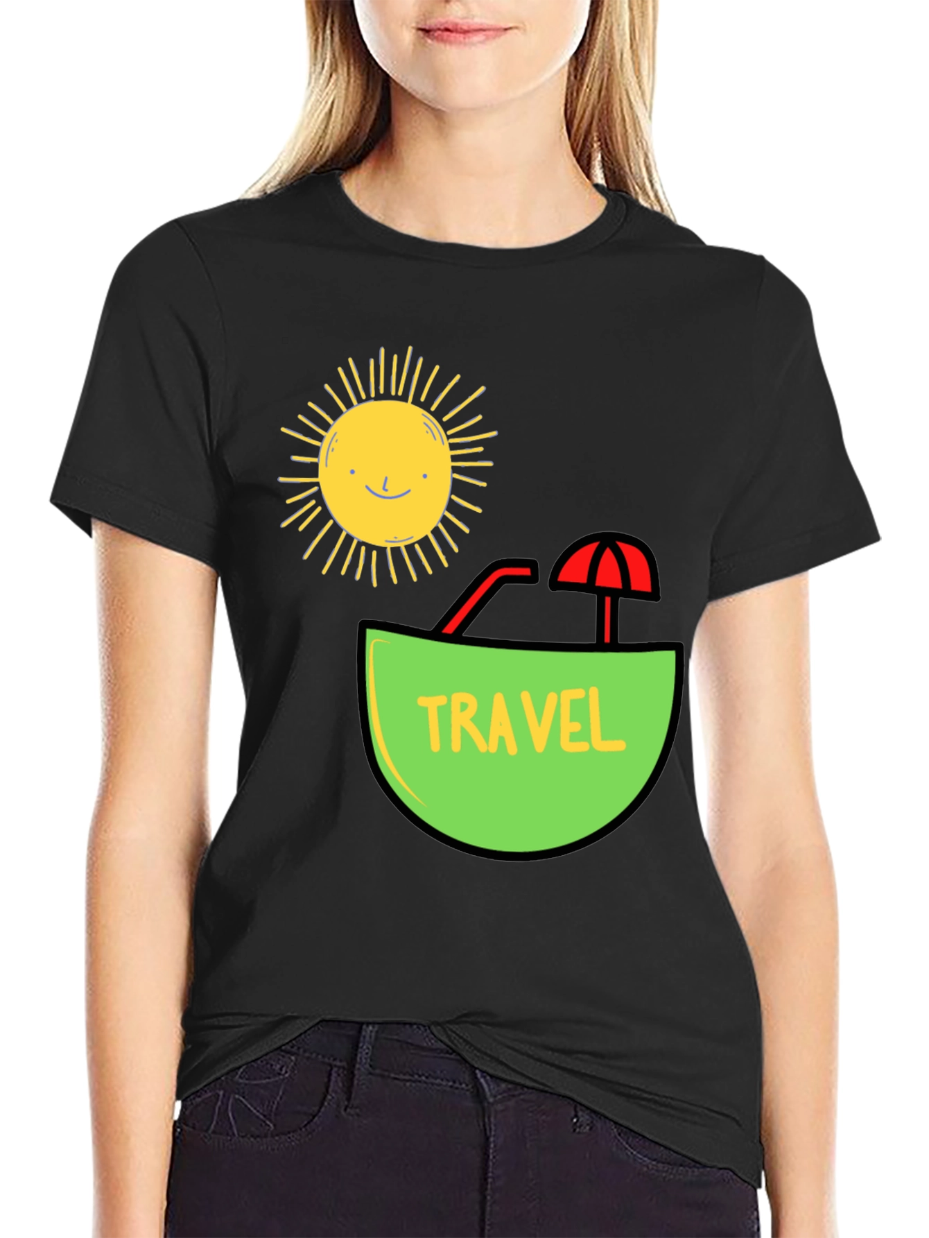 Travel Graphic Tee - Summer Vacation Shirt