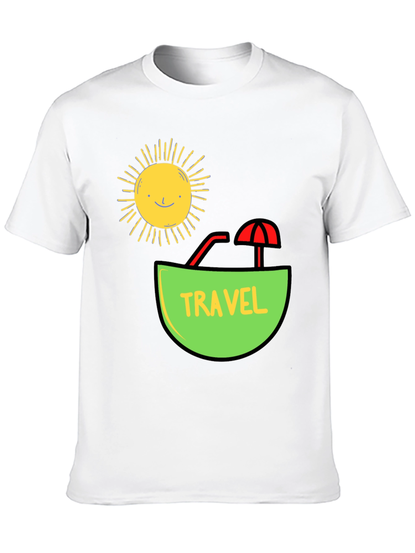 Travel Graphic Tee - Summer Vacation Shirt
