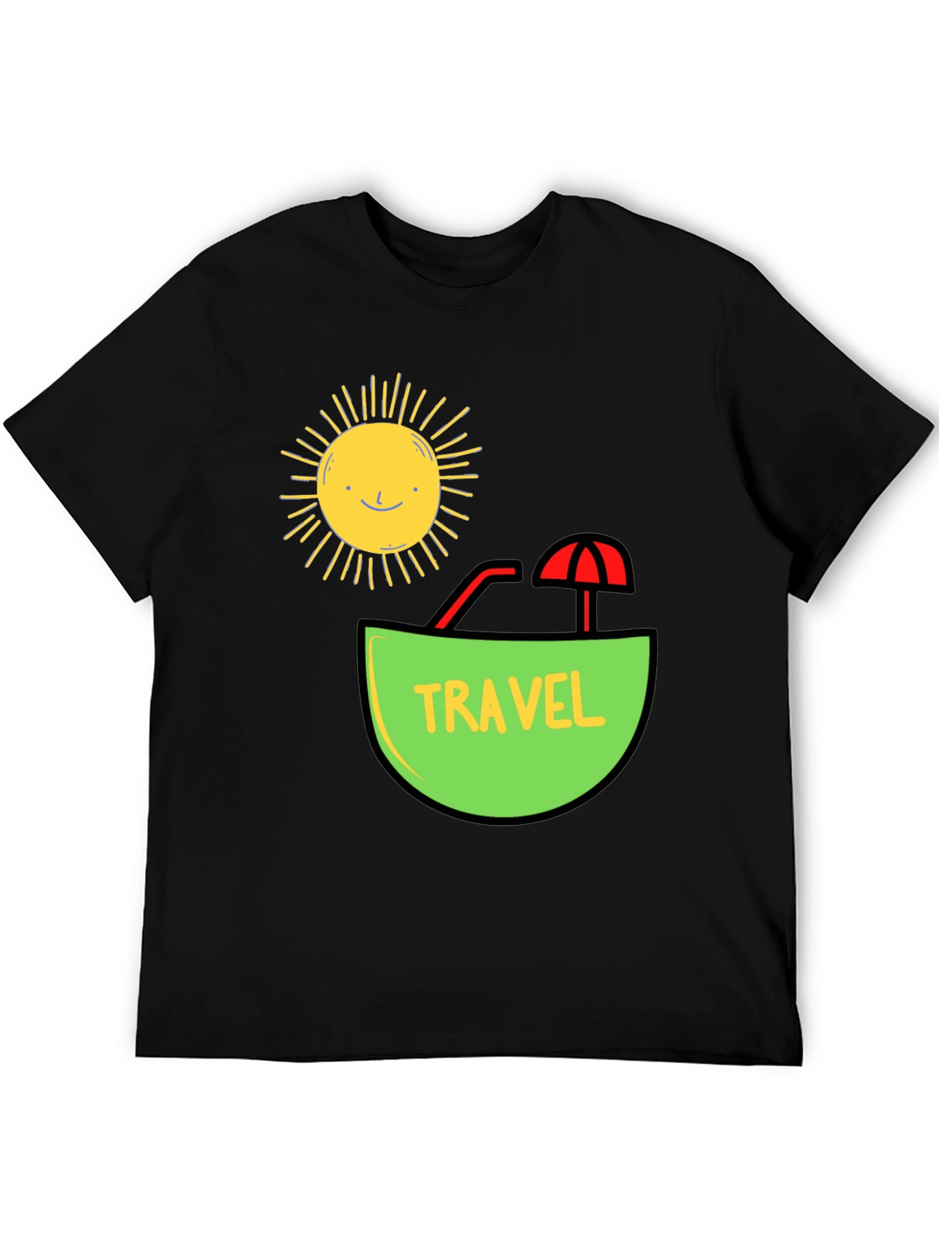 Travel Graphic Tee - Summer Vacation Shirt