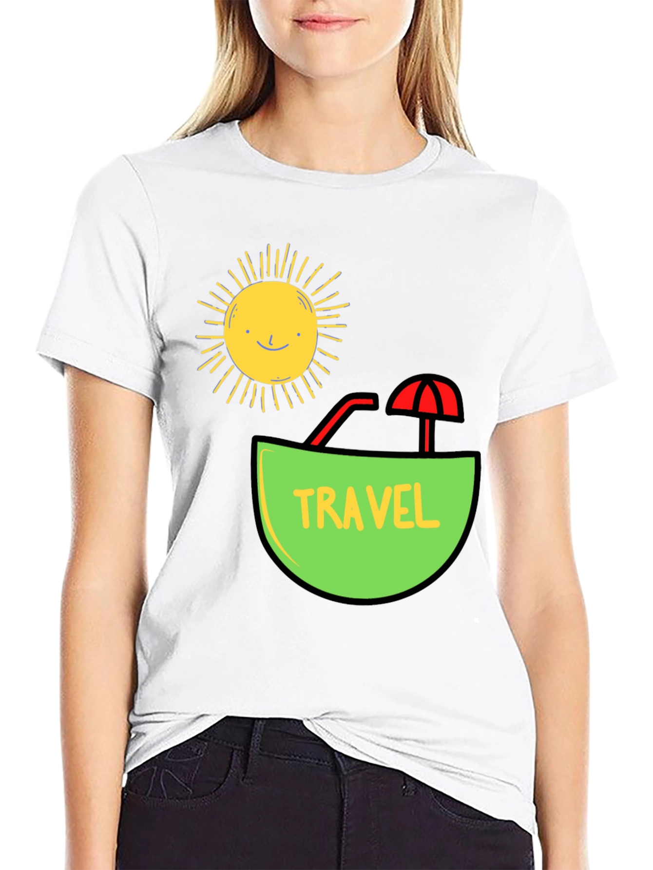 Travel Graphic Tee - Summer Vacation Shirt
