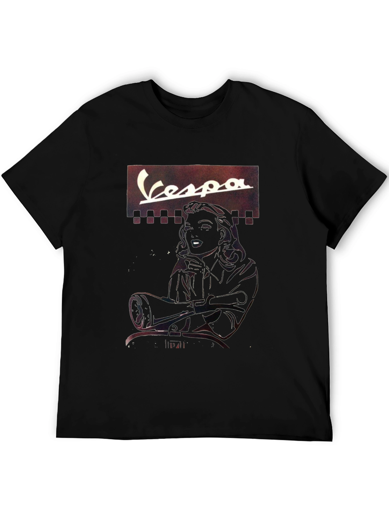 Retro Vespa Graphic T-Shirt - Classic Cool