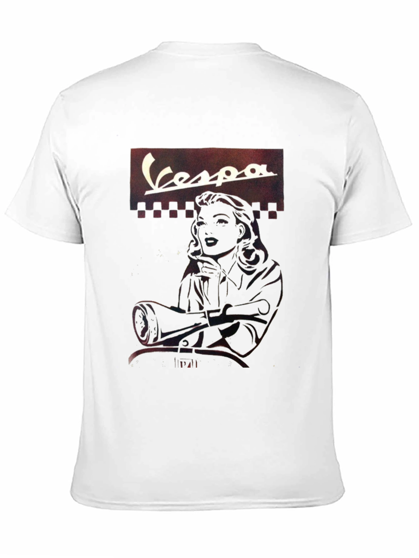 Retro Vespa Graphic T-Shirt - Classic Cool
