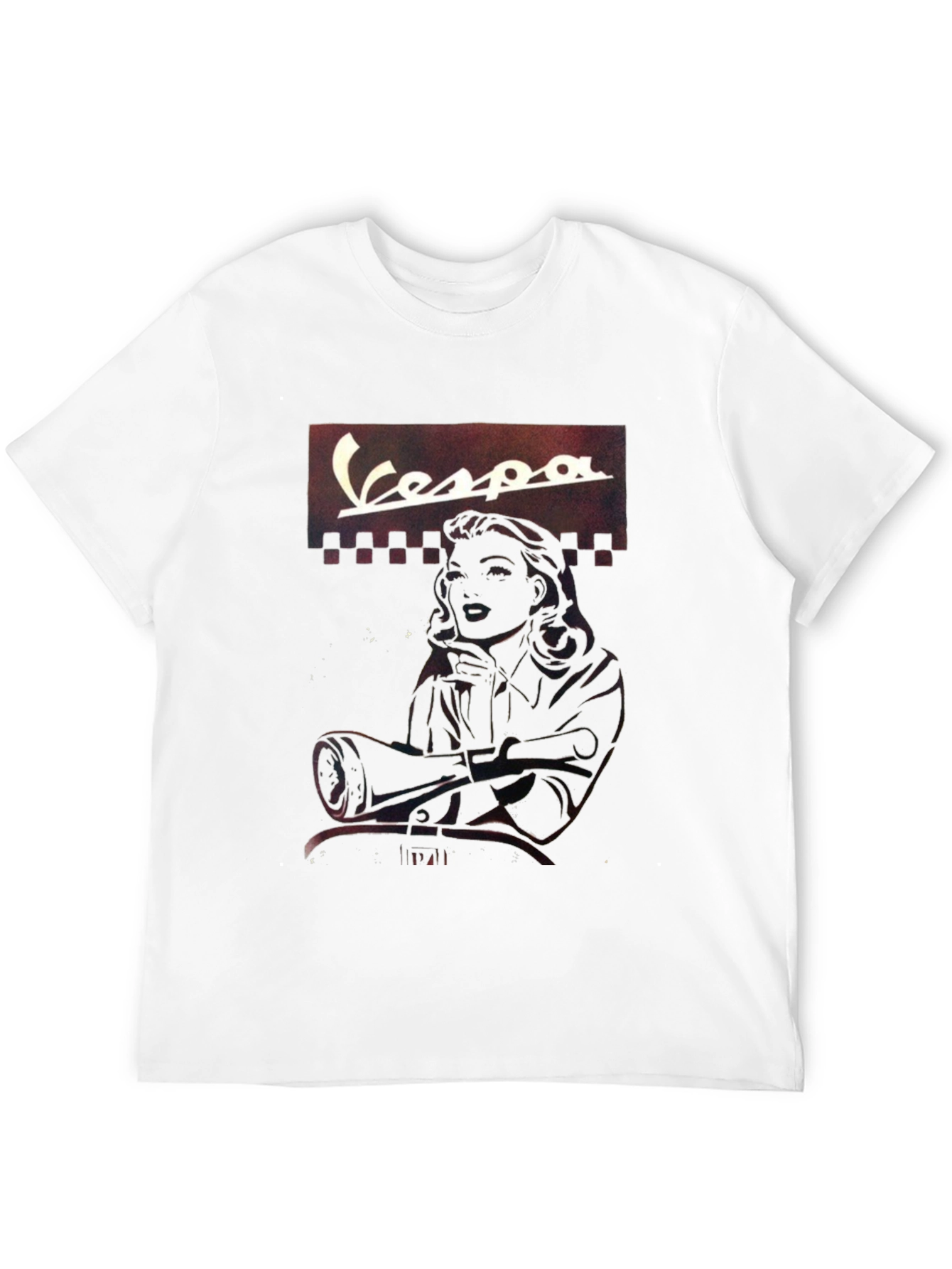 Retro Vespa Graphic T-Shirt - Classic Cool