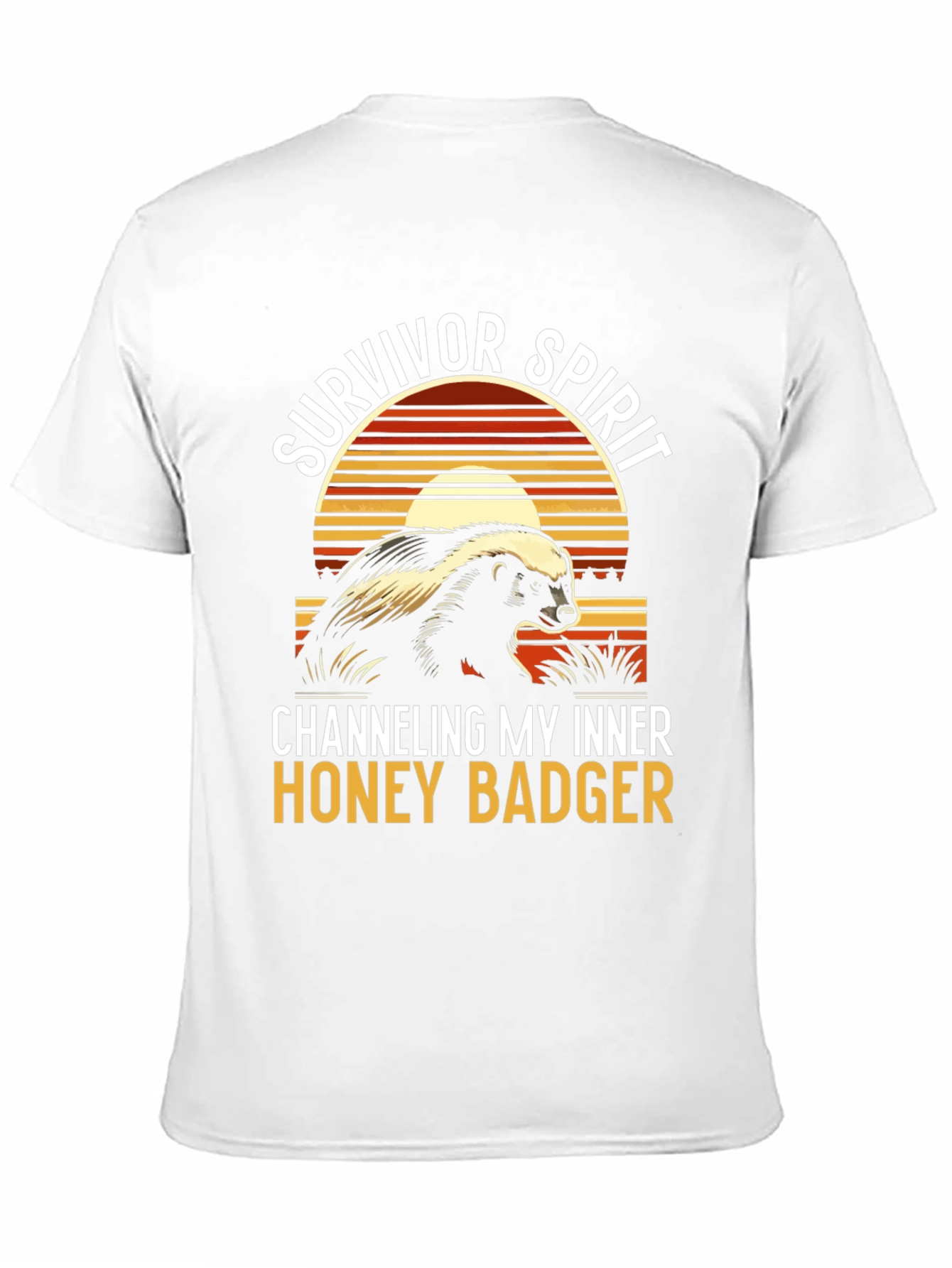 Survivor Spirit Honey Badger Graphic Tee
