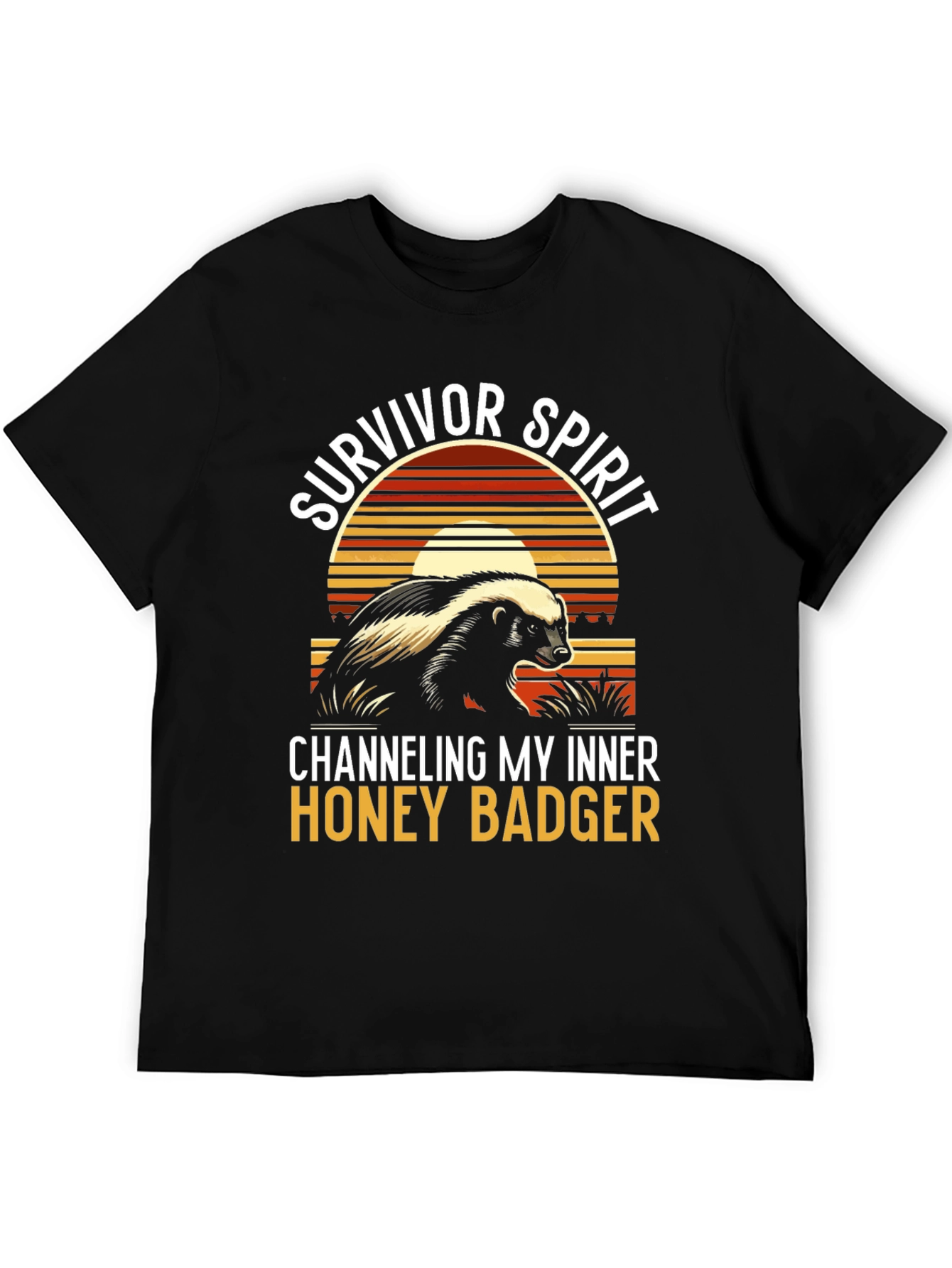 Survivor Spirit Honey Badger Graphic Tee