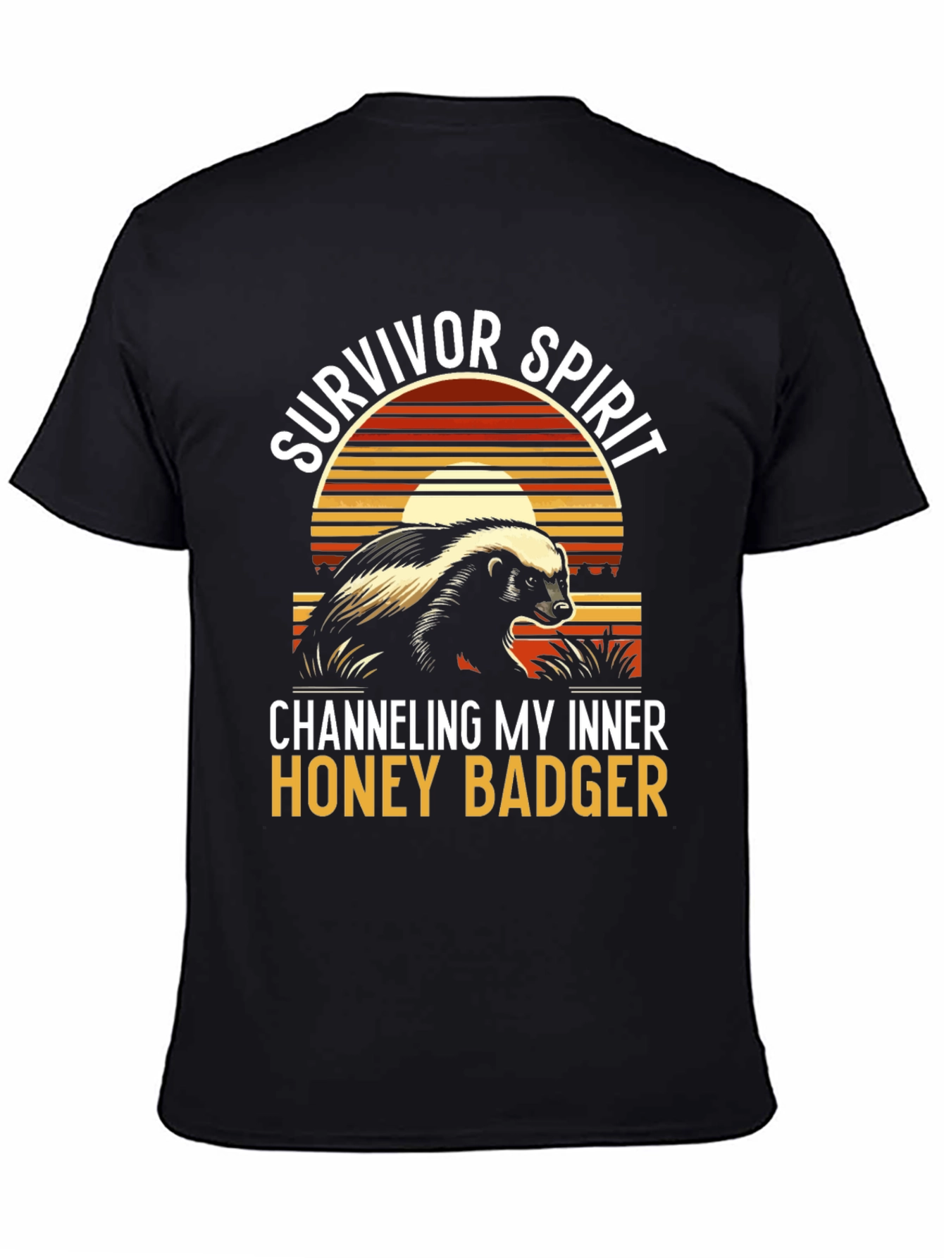Survivor Spirit Honey Badger Graphic Tee