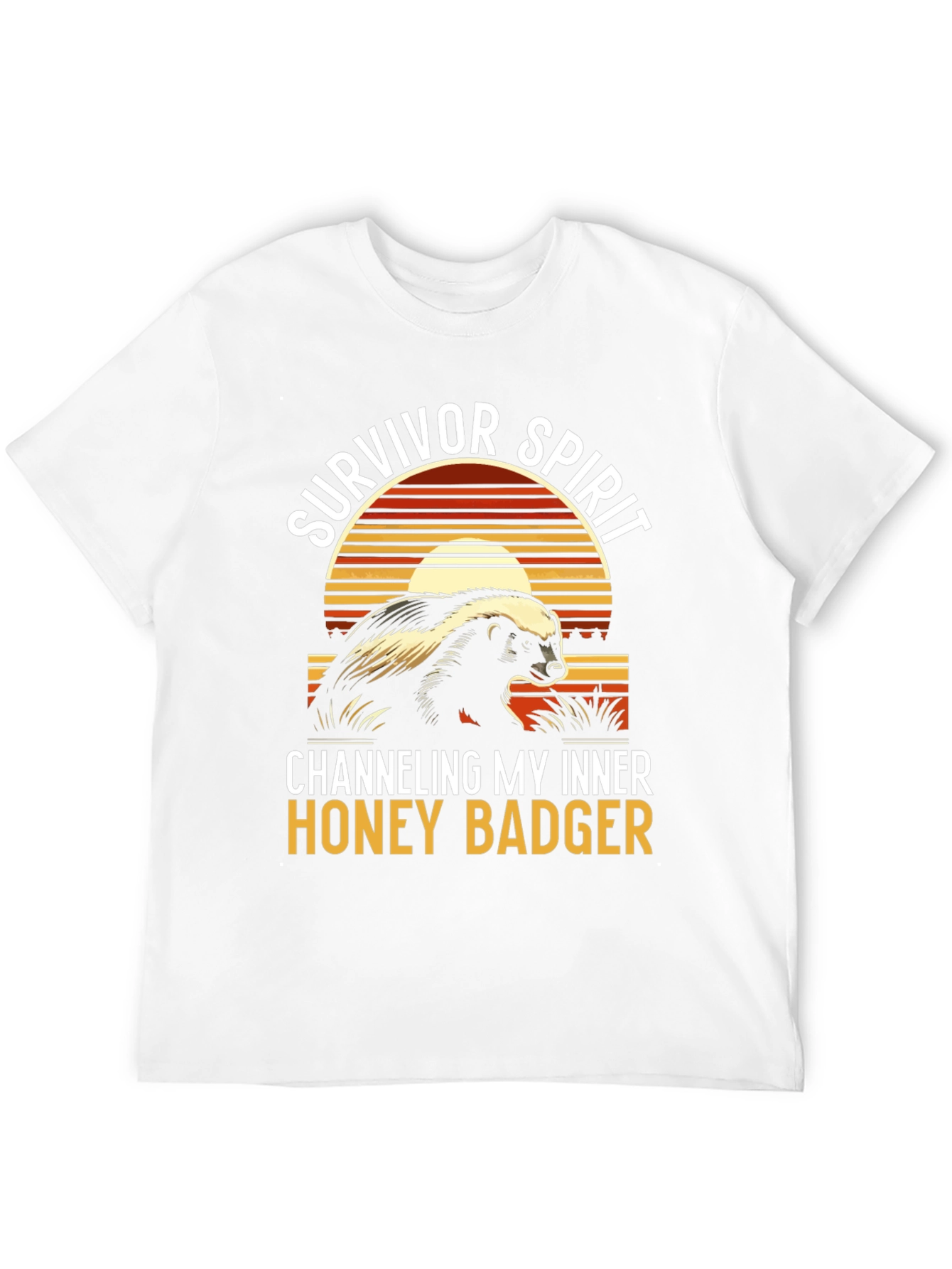 Survivor Spirit Honey Badger Graphic Tee