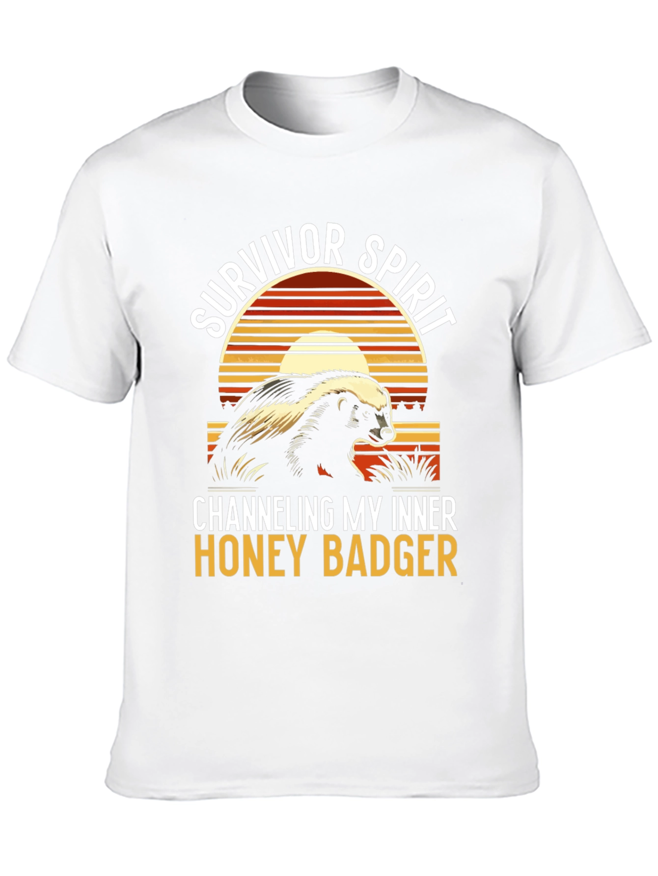 Survivor Spirit Honey Badger Graphic Tee