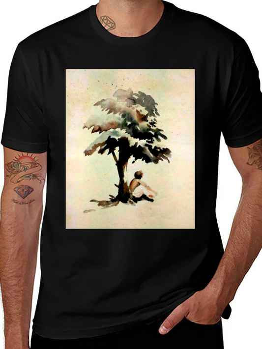 Tree Contemplation Graphic Tee
