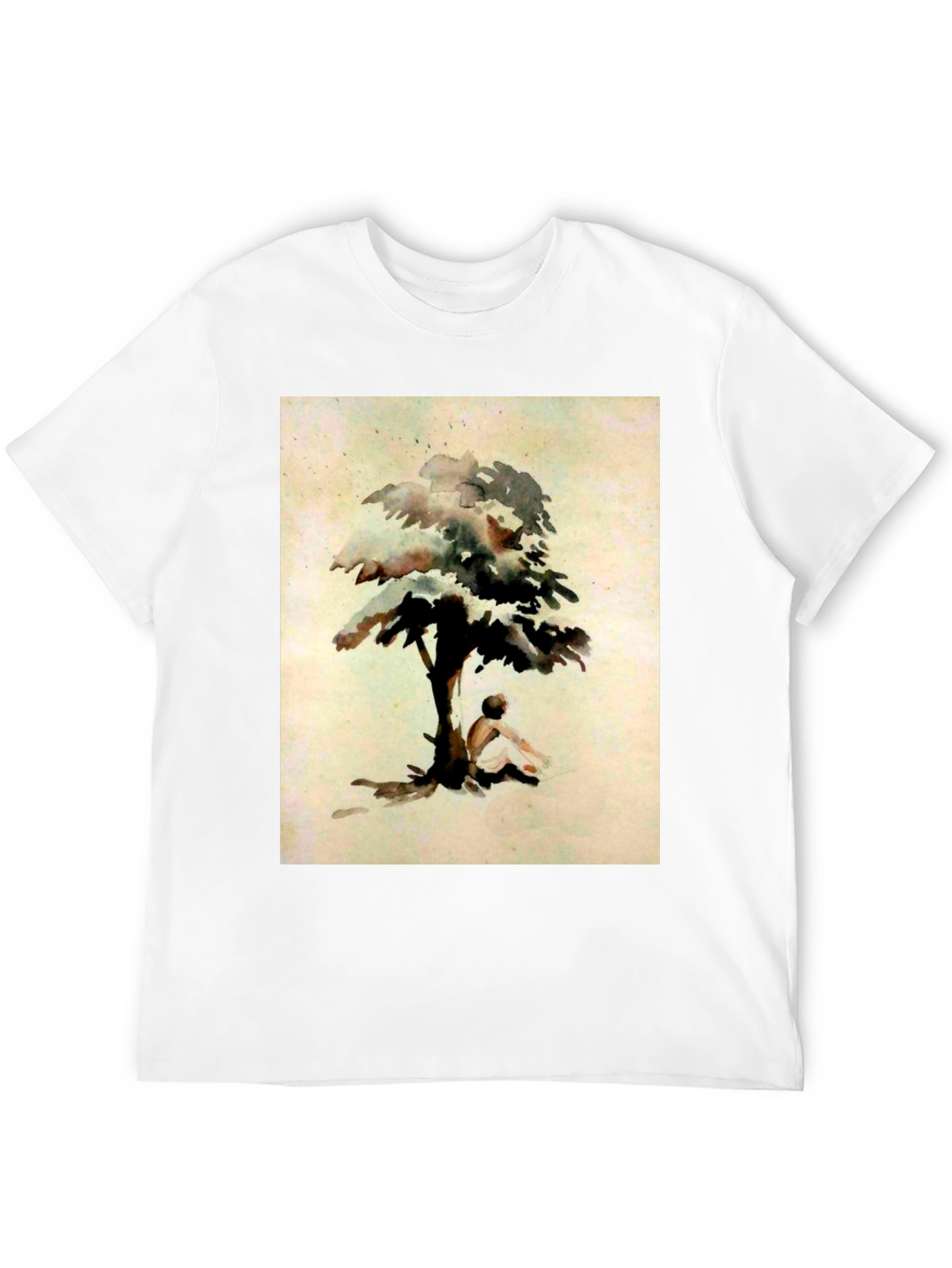Tree Contemplation Graphic Tee