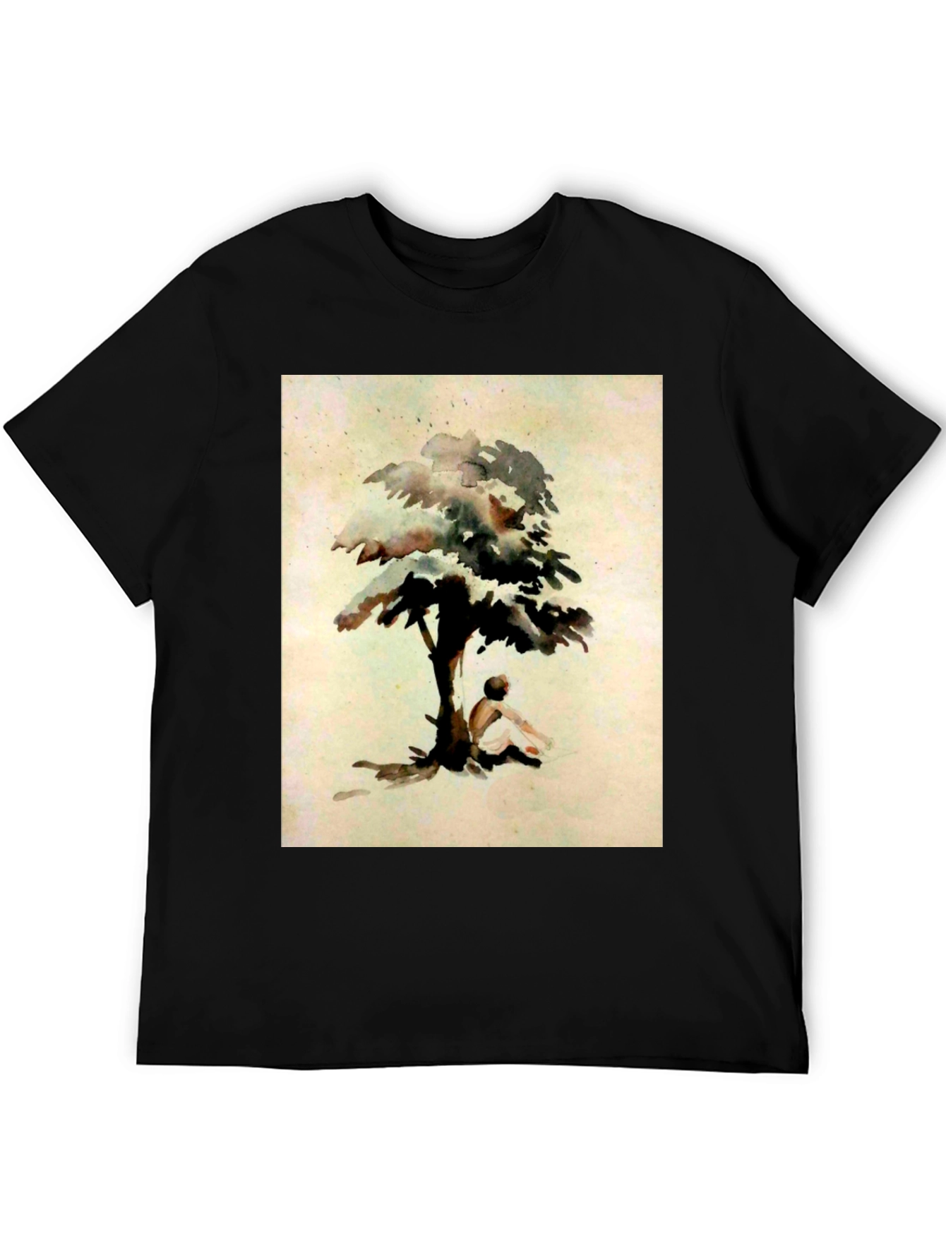 Tree Contemplation Graphic Tee