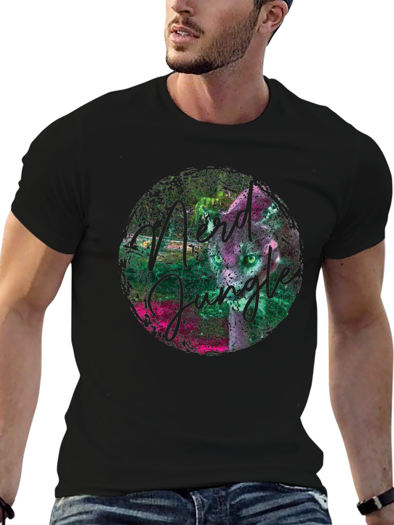 Nerd Jungle Graphic Tee - Unique Design