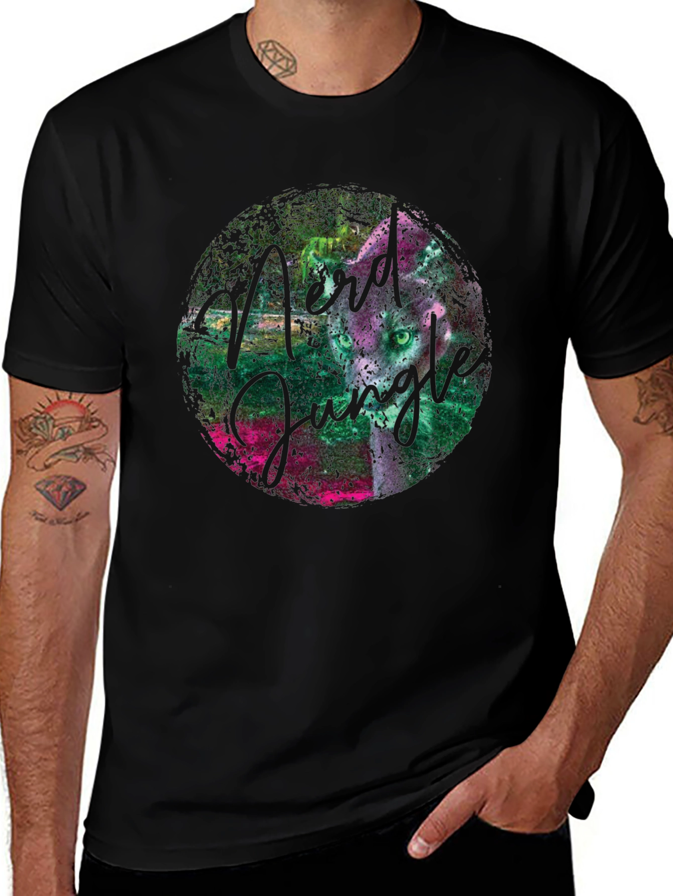 Nerd Jungle Graphic Tee - Unique Design