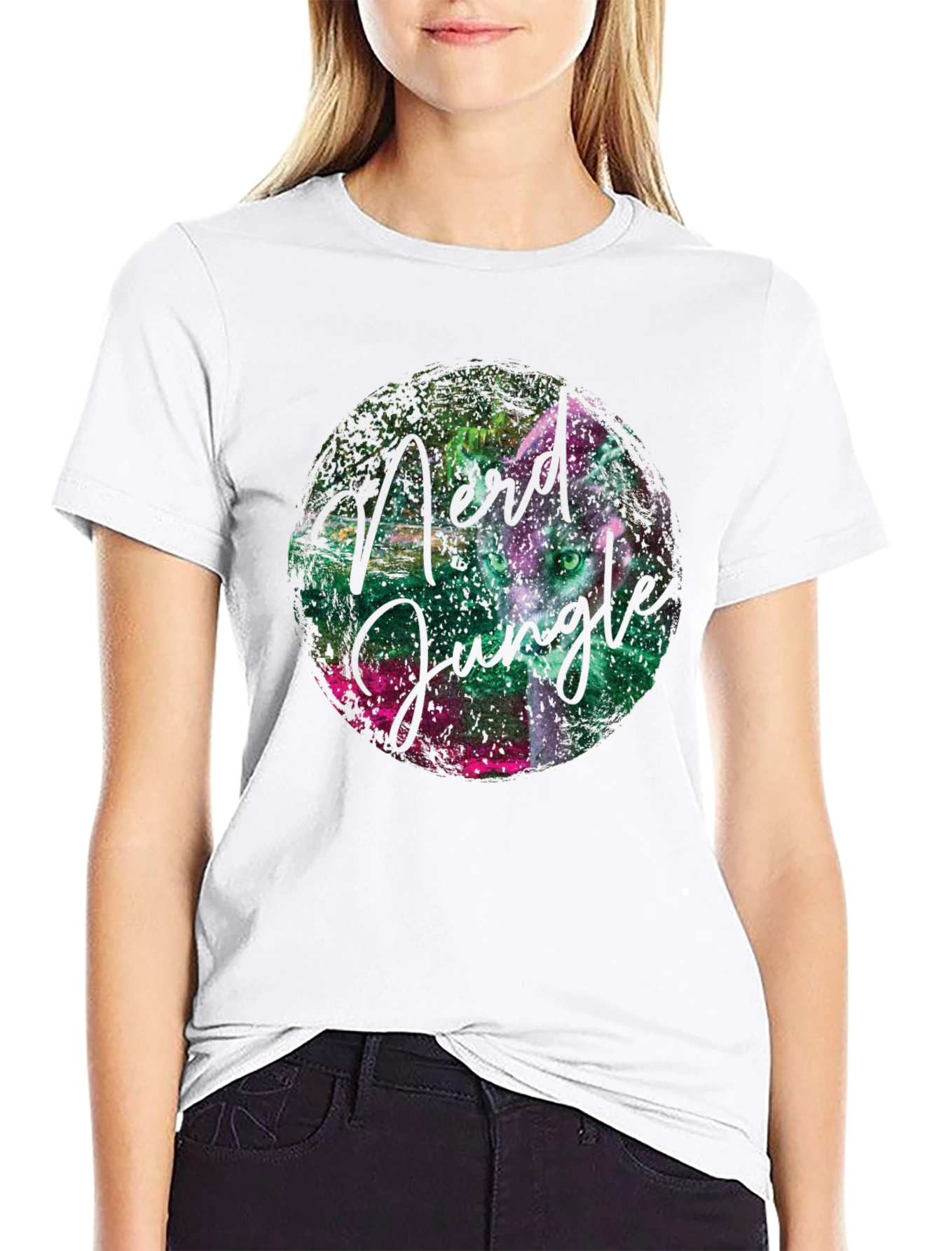 Nerd Jungle Graphic Tee - Unique Design