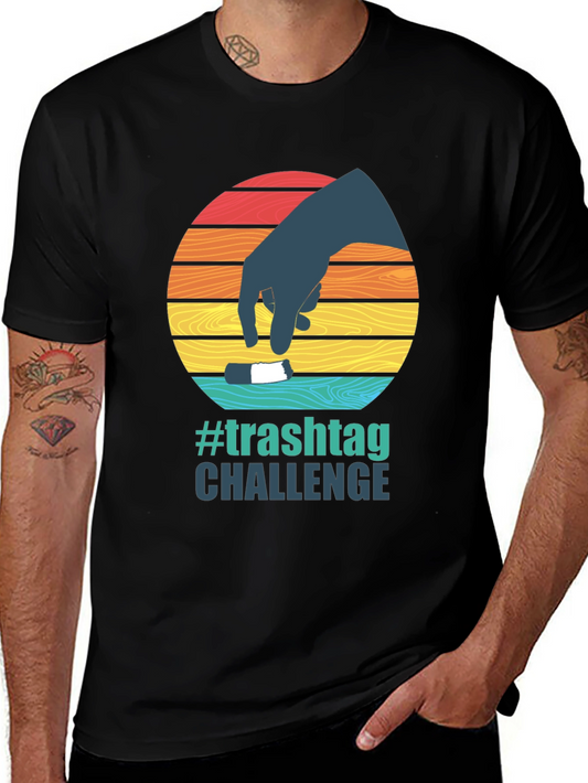 TrashTag Challenge T-Shirt: Environmental Cleanup