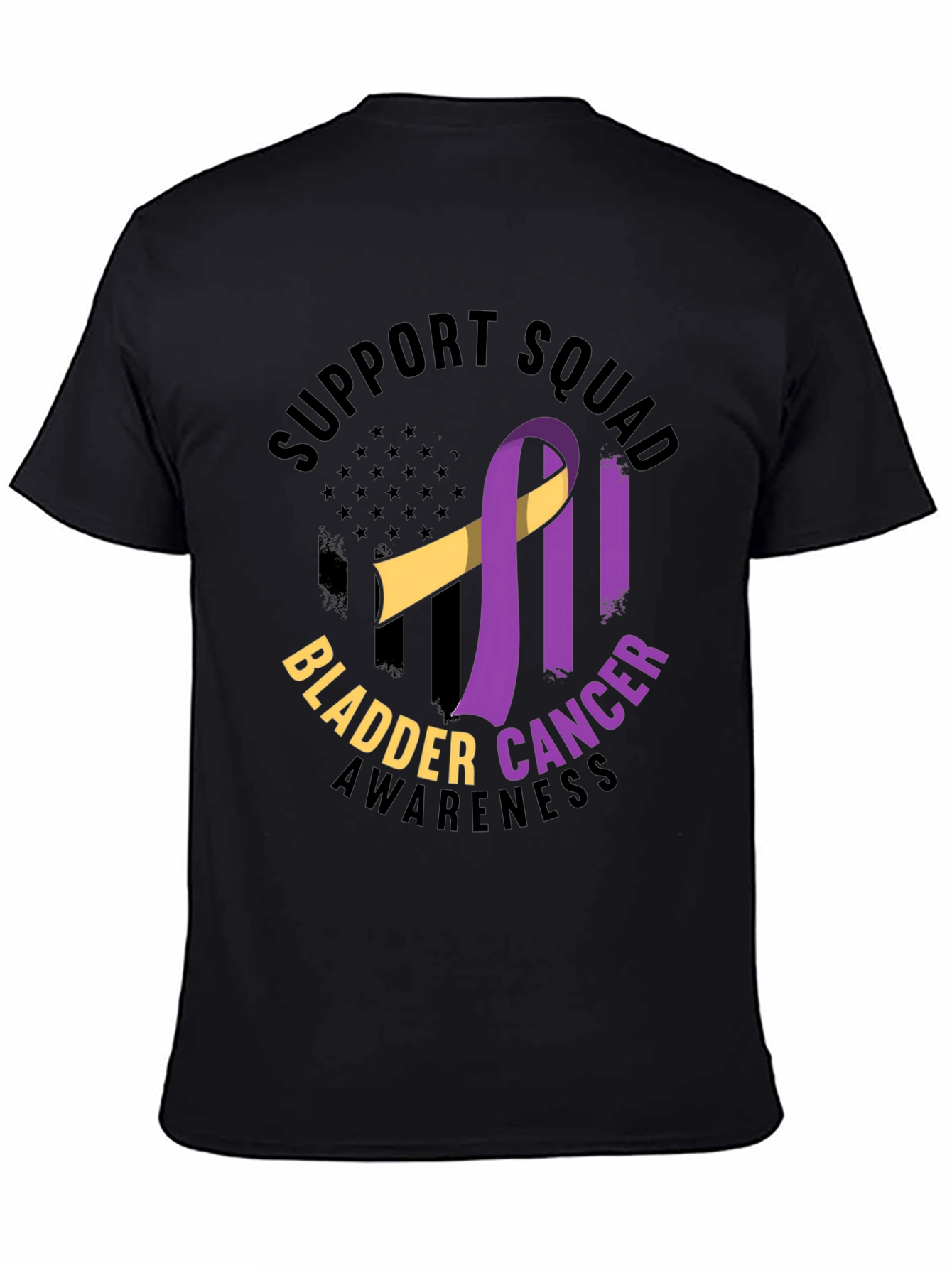 Bladder Cancer Awareness Support Squad T-Shirt