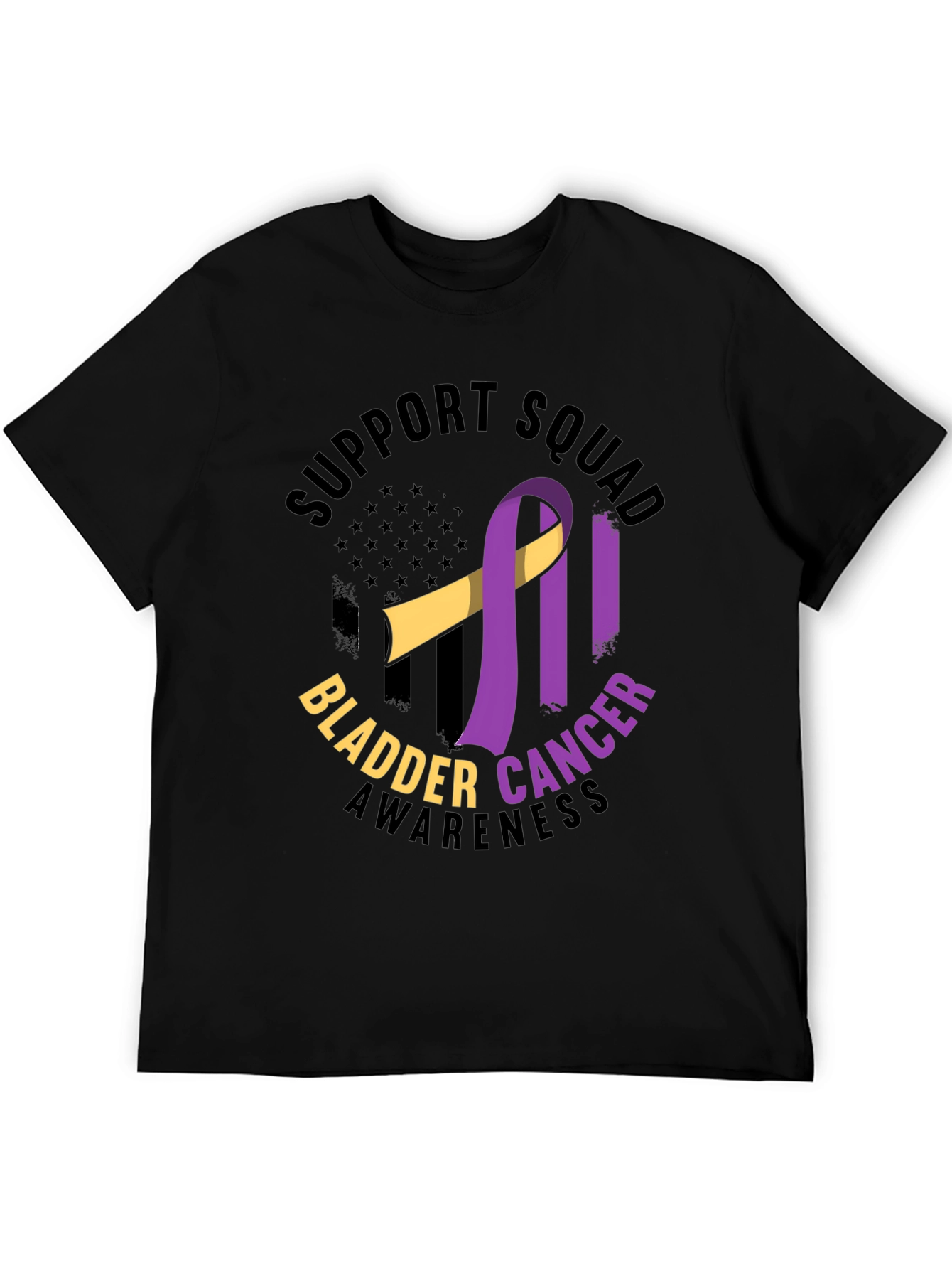 Bladder Cancer Awareness Support Squad T-Shirt