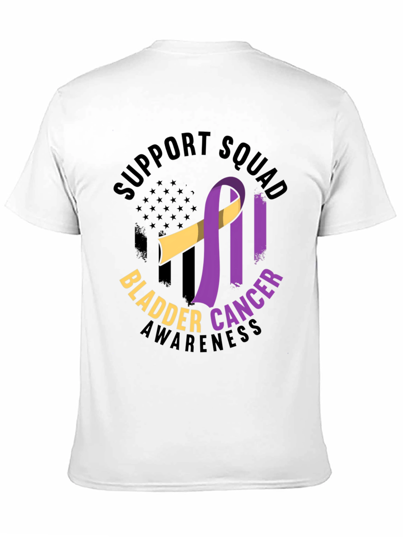Bladder Cancer Awareness Support Squad T-Shirt