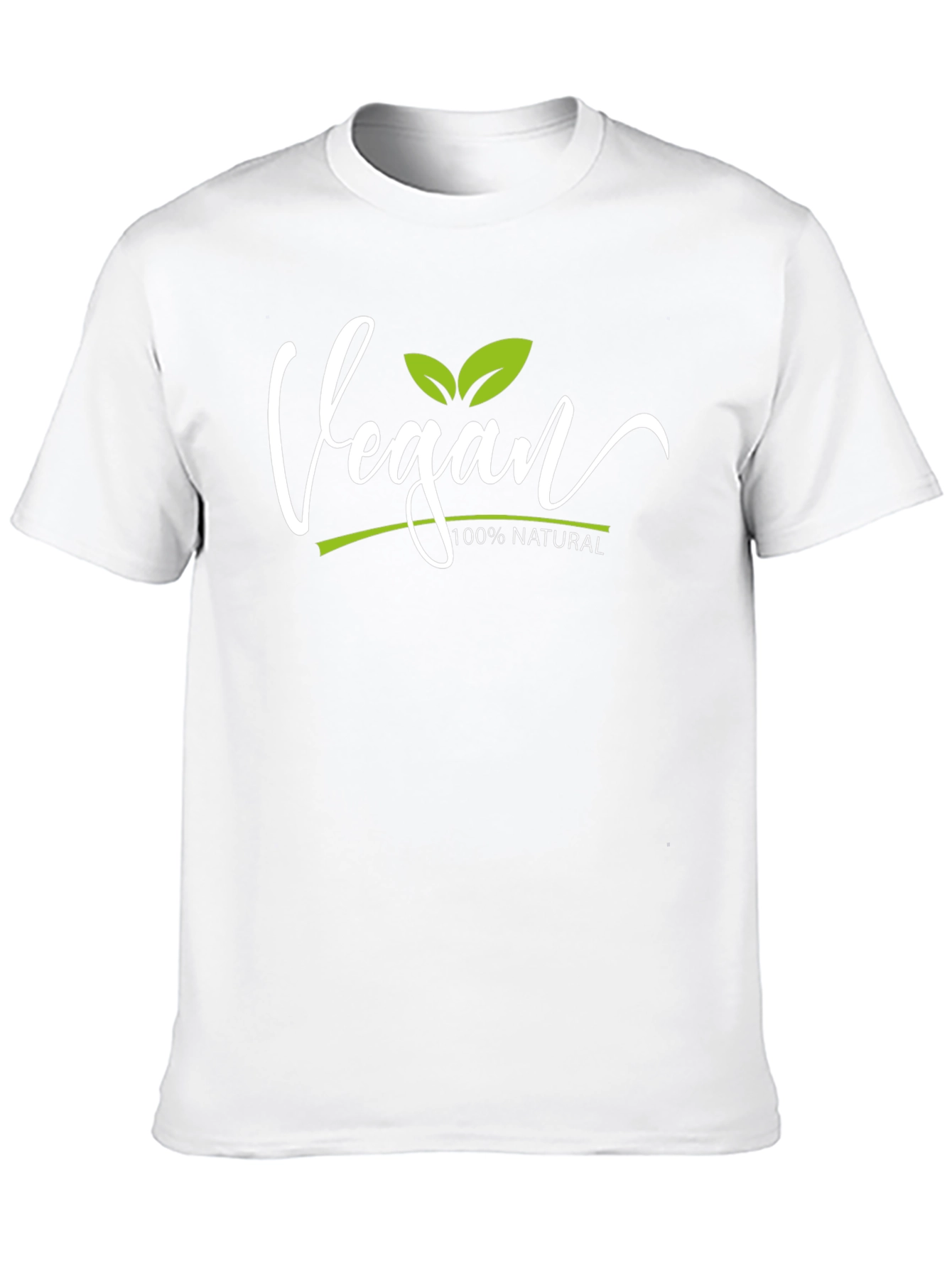 Vegan 100% Natural Graphic Tee