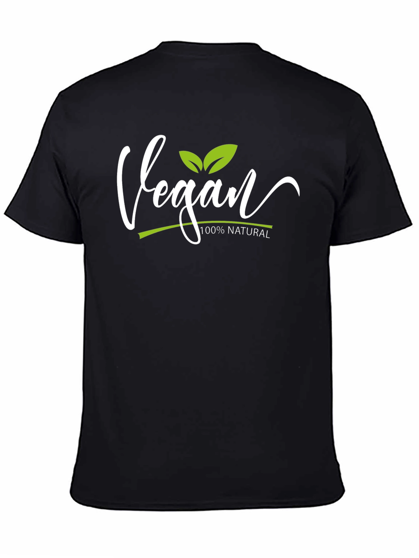 Vegan 100% Natural Graphic Tee