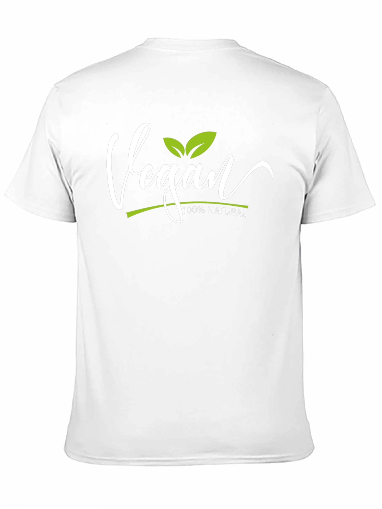 Vegan 100% Natural Graphic Tee