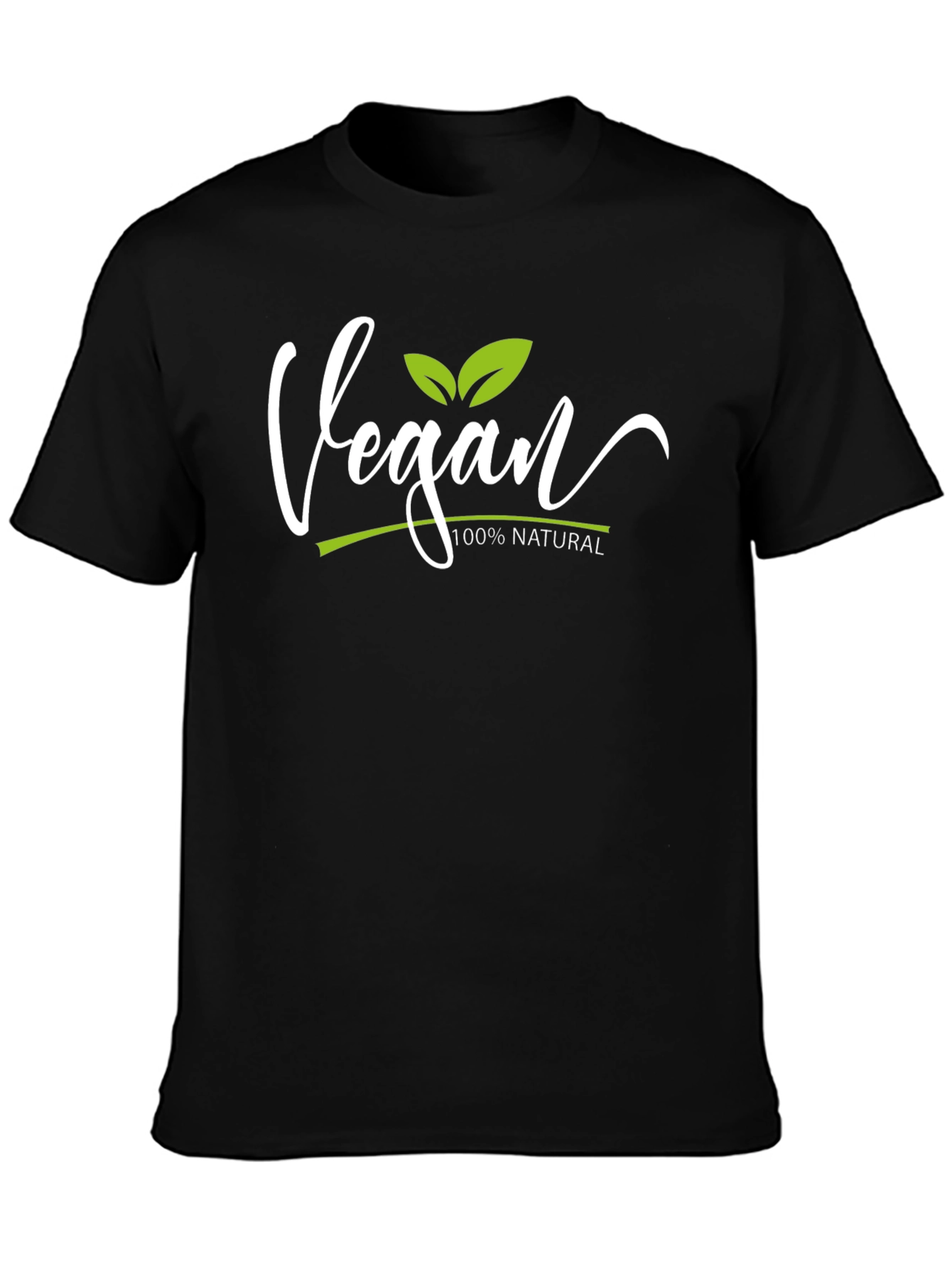 Vegan 100% Natural Graphic Tee