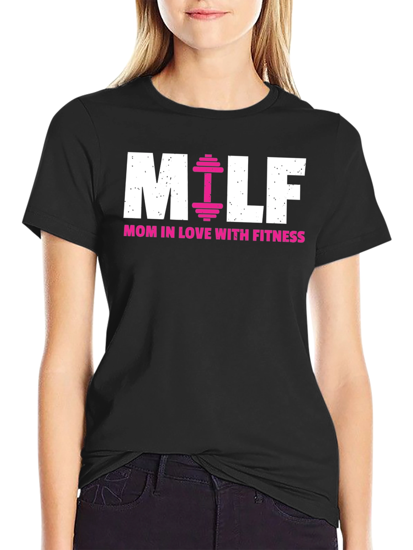 MILF Mom in Love with Fitness T-Shirt