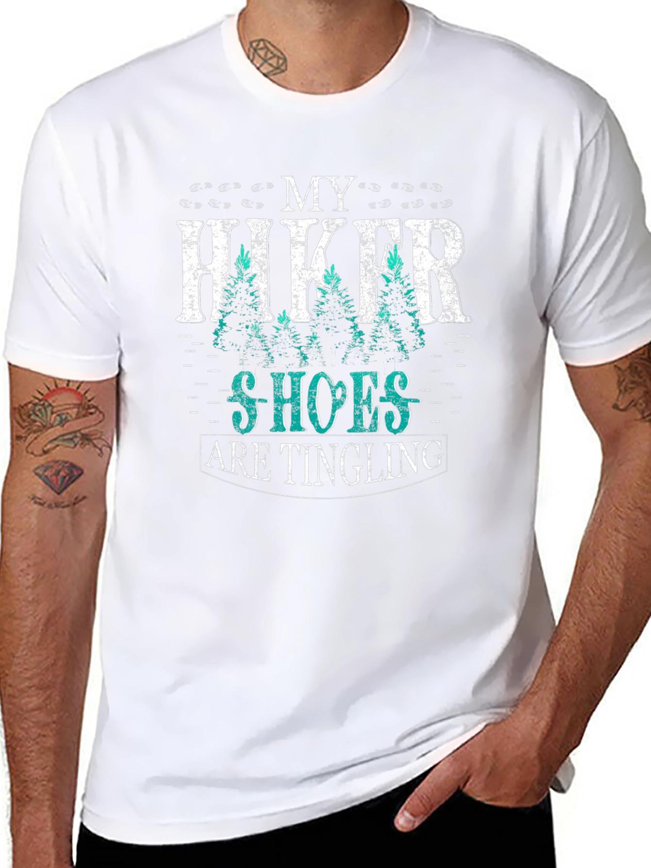 My Hiker Shoes Are Tingling Graphic T-Shirt