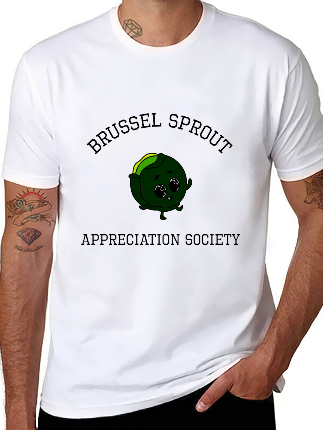 Brussels Sprout Appreciation Society Graphic Tee