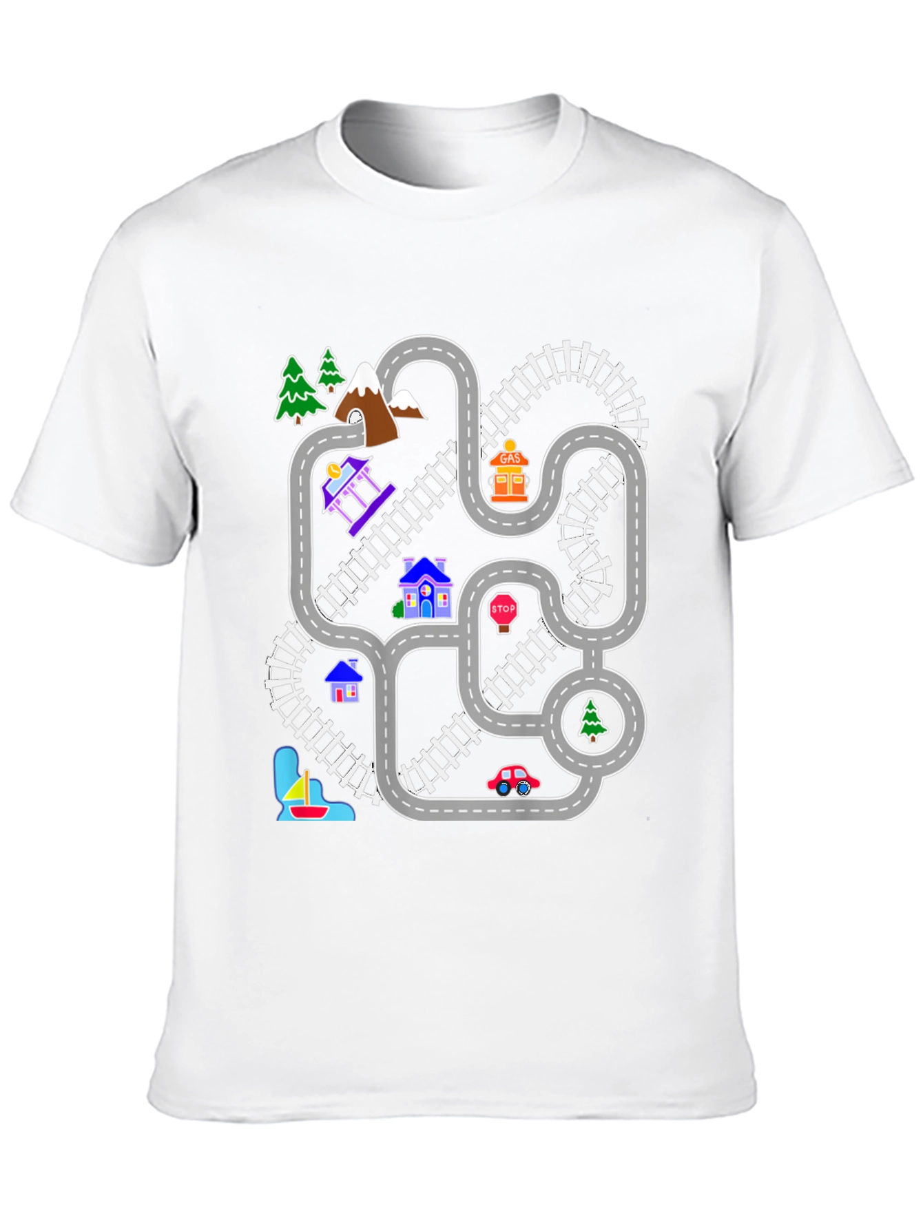 Fun Road & Rail Graphic Tee