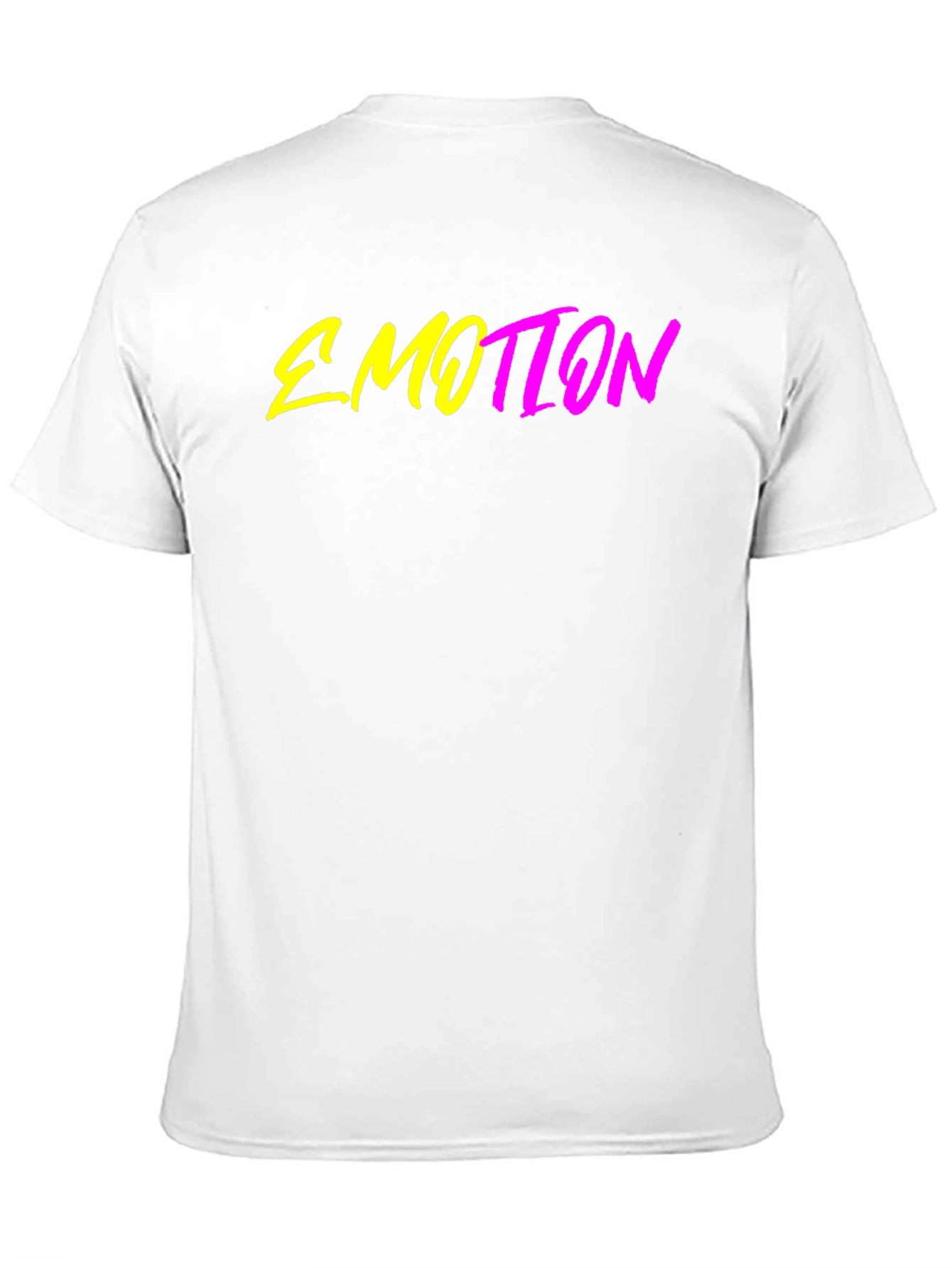 Emotion Graphic T-Shirt - Trendy Neon Design