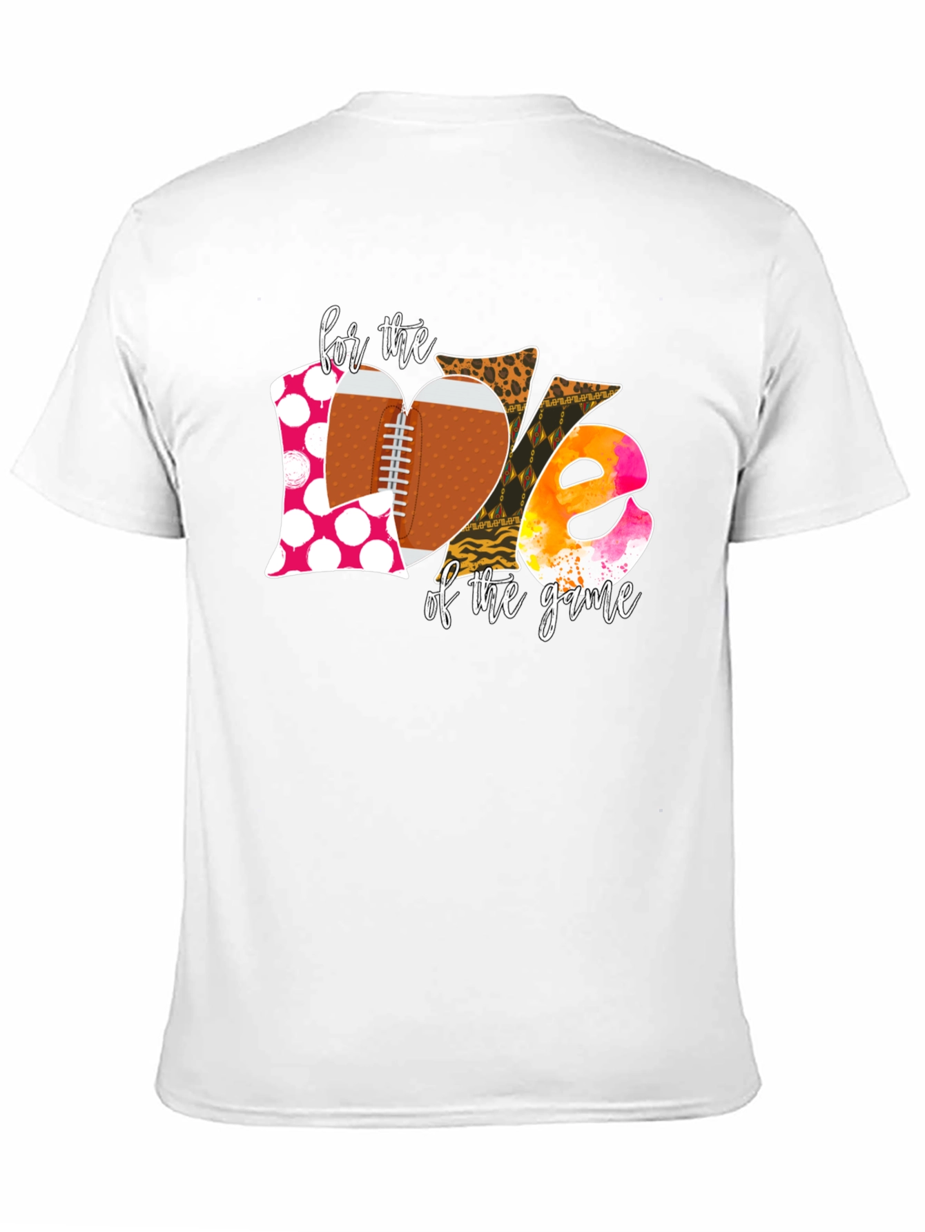 Football Game Day Love Graphic Tee