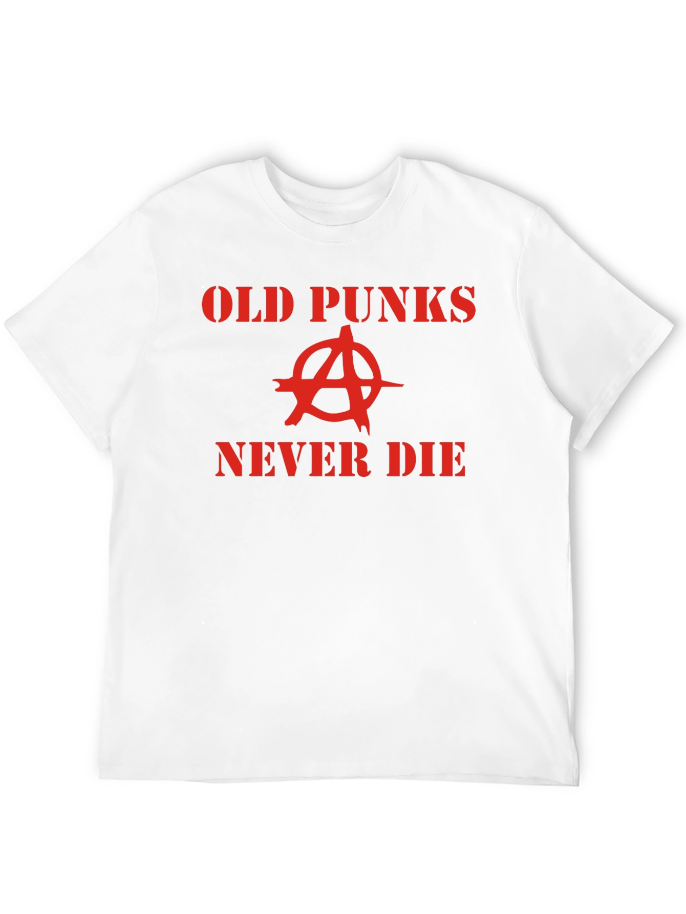 Old Punks Never Die Graphic Tee