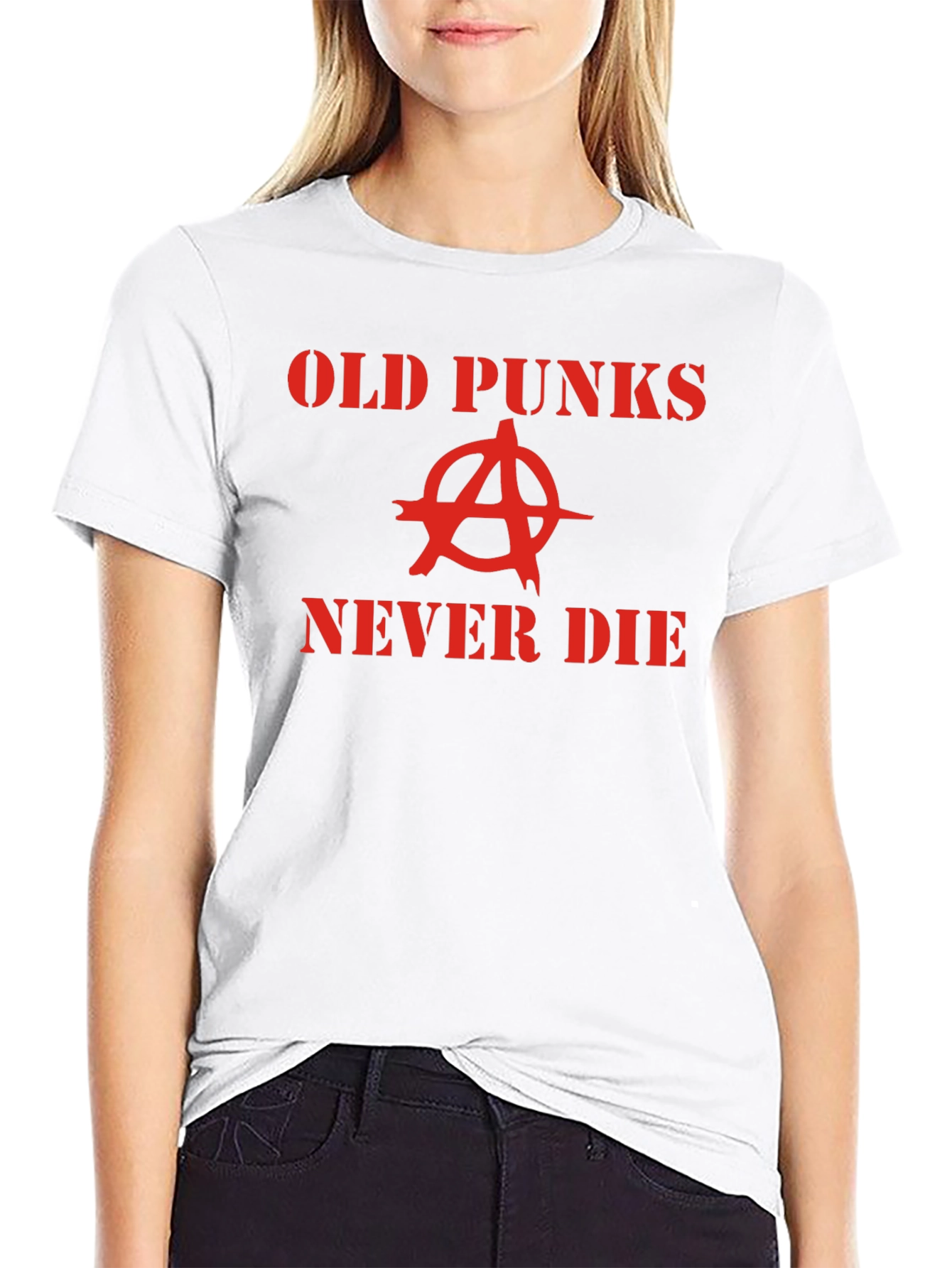Old Punks Never Die Graphic Tee