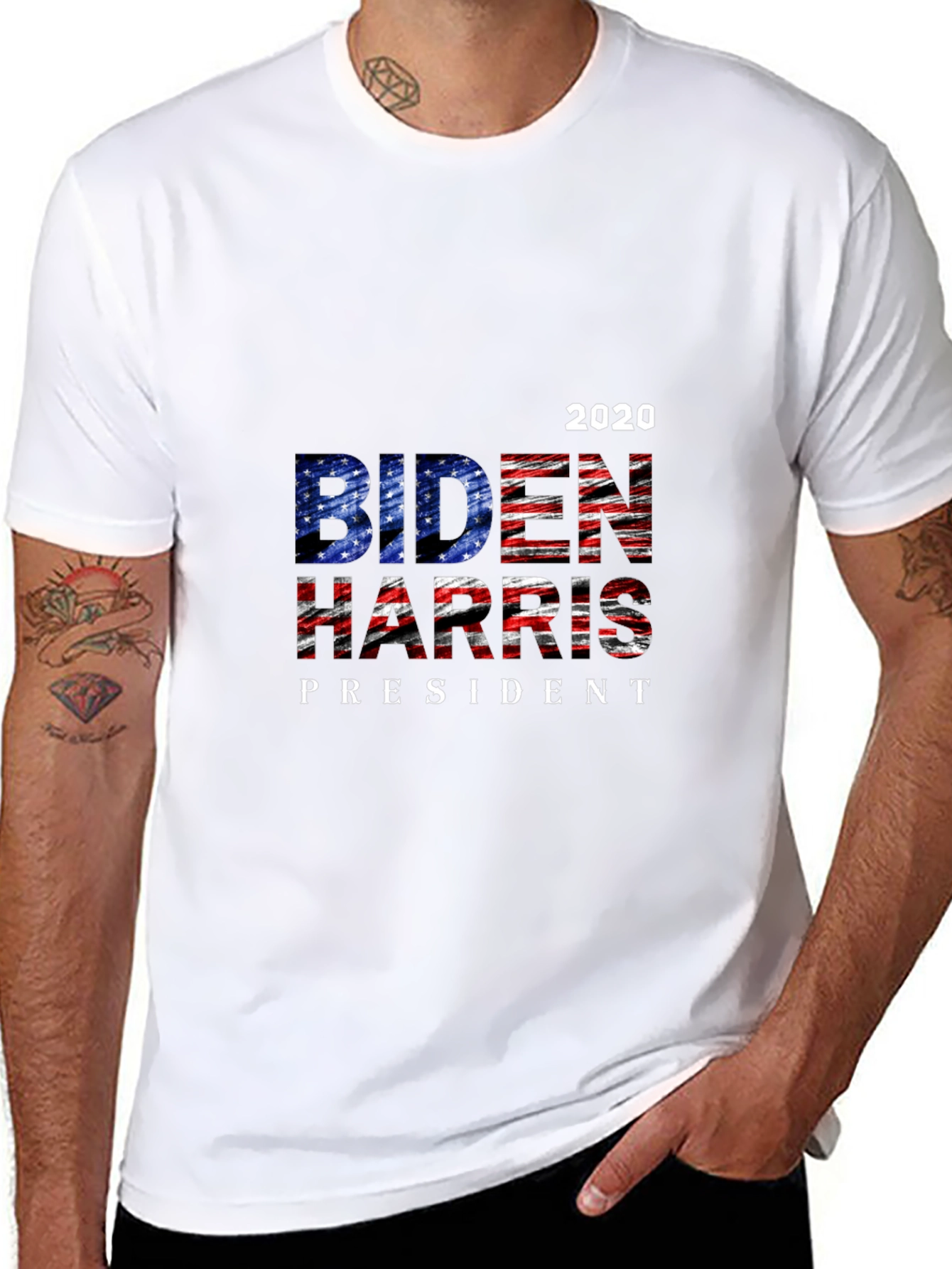 Biden Harris 2020 President Graphic T-Shirt