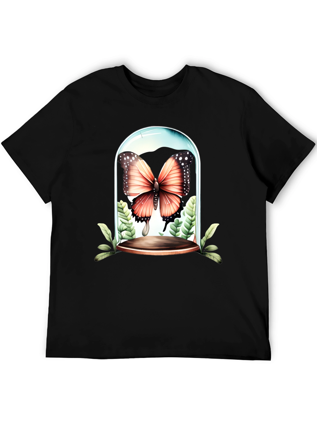 Butterfly Terrarium Graphic T-Shirt