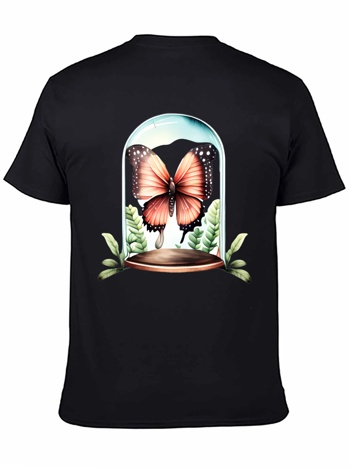 Butterfly Terrarium Graphic T-Shirt