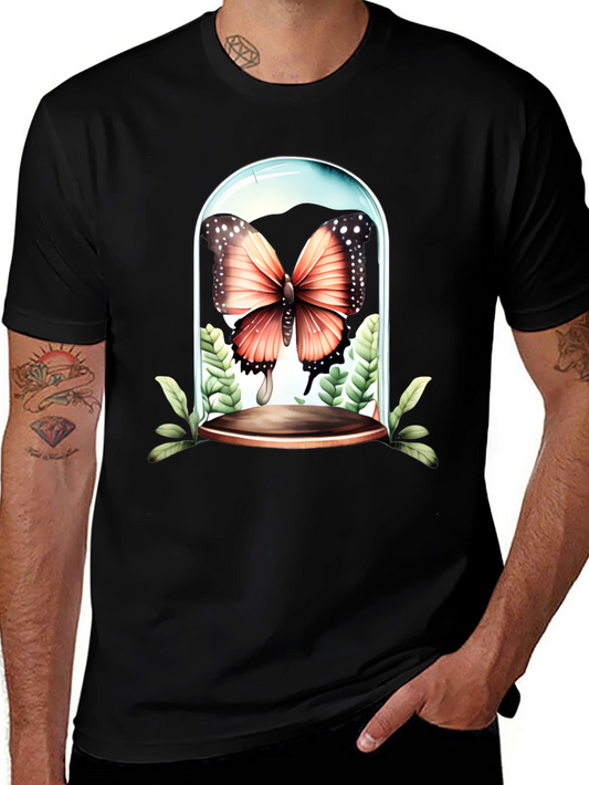 Butterfly Terrarium Graphic T-Shirt