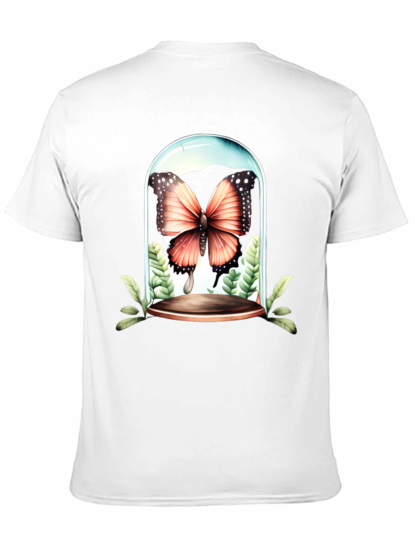 Butterfly Terrarium Graphic T-Shirt