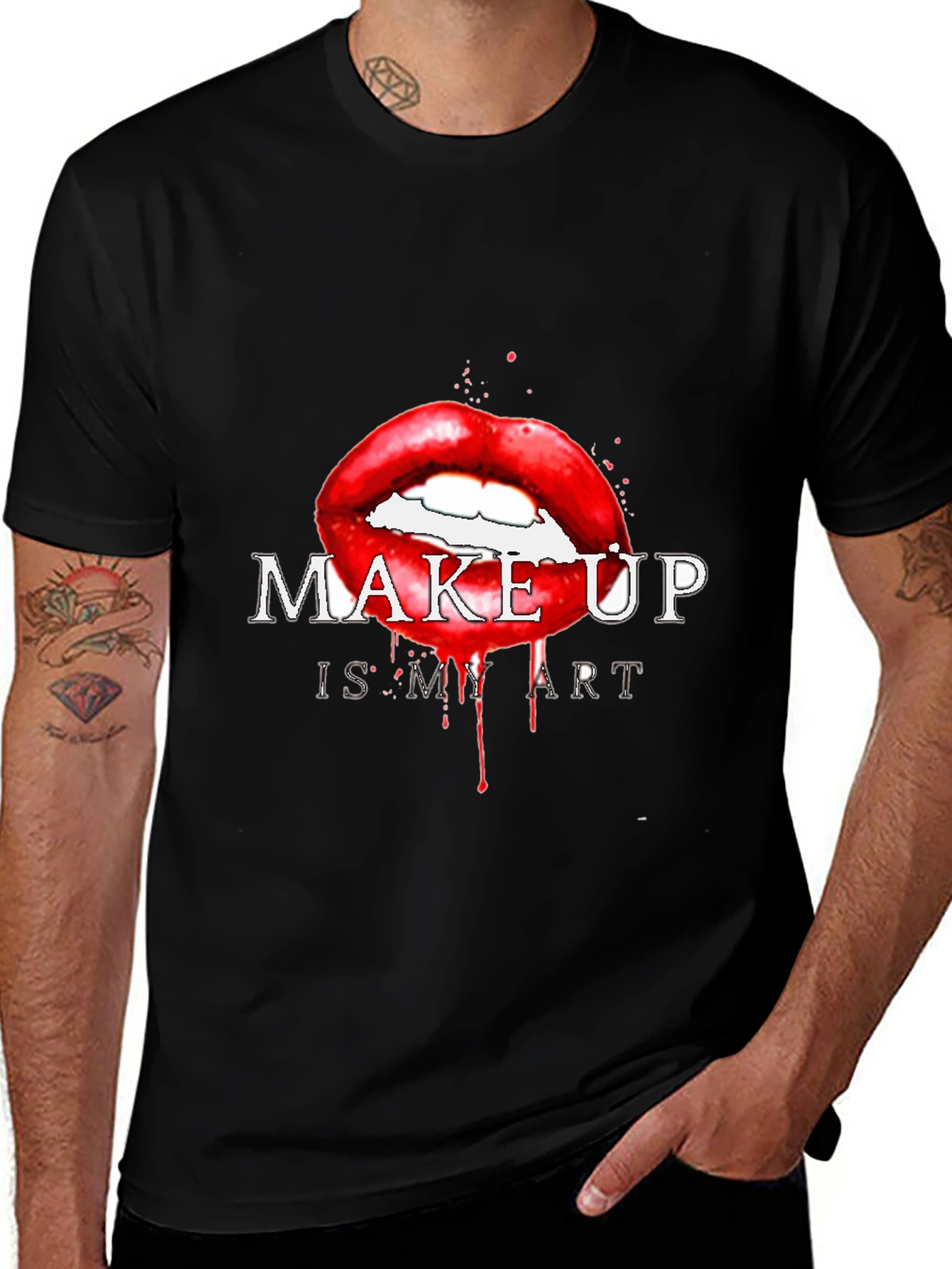 Makeup Art T-Shirt - Artistic Expression