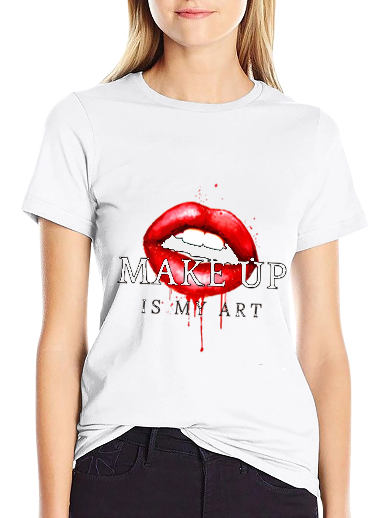 Makeup Art T-Shirt - Artistic Expression