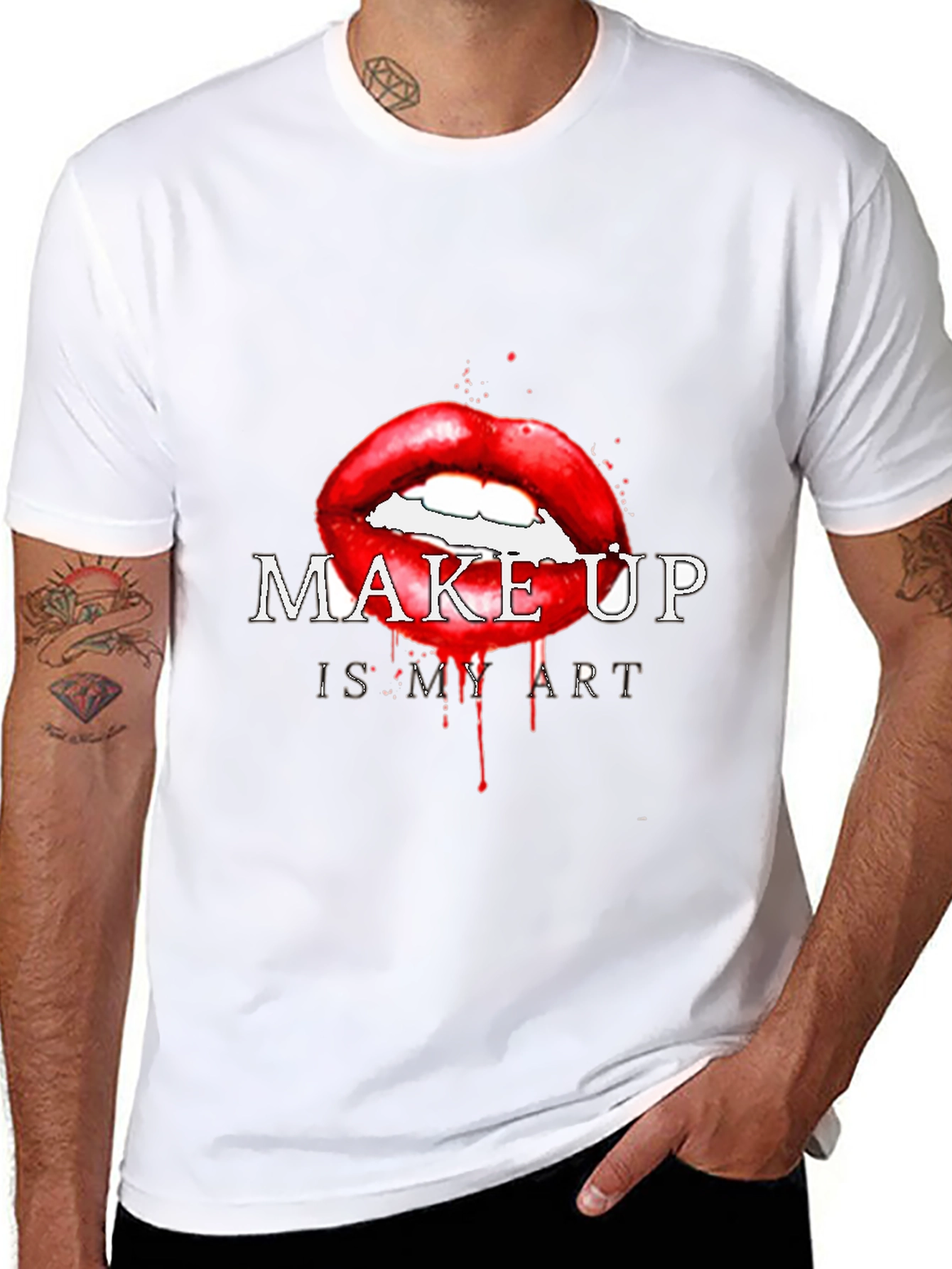 Makeup Art T-Shirt - Artistic Expression