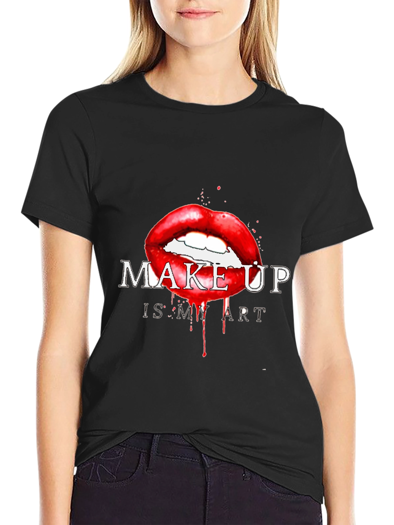 Makeup Art T-Shirt - Artistic Expression