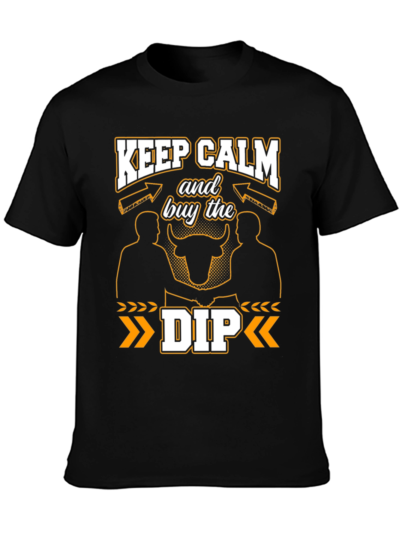Keep Calm Buy The Dip Black T-Shirt