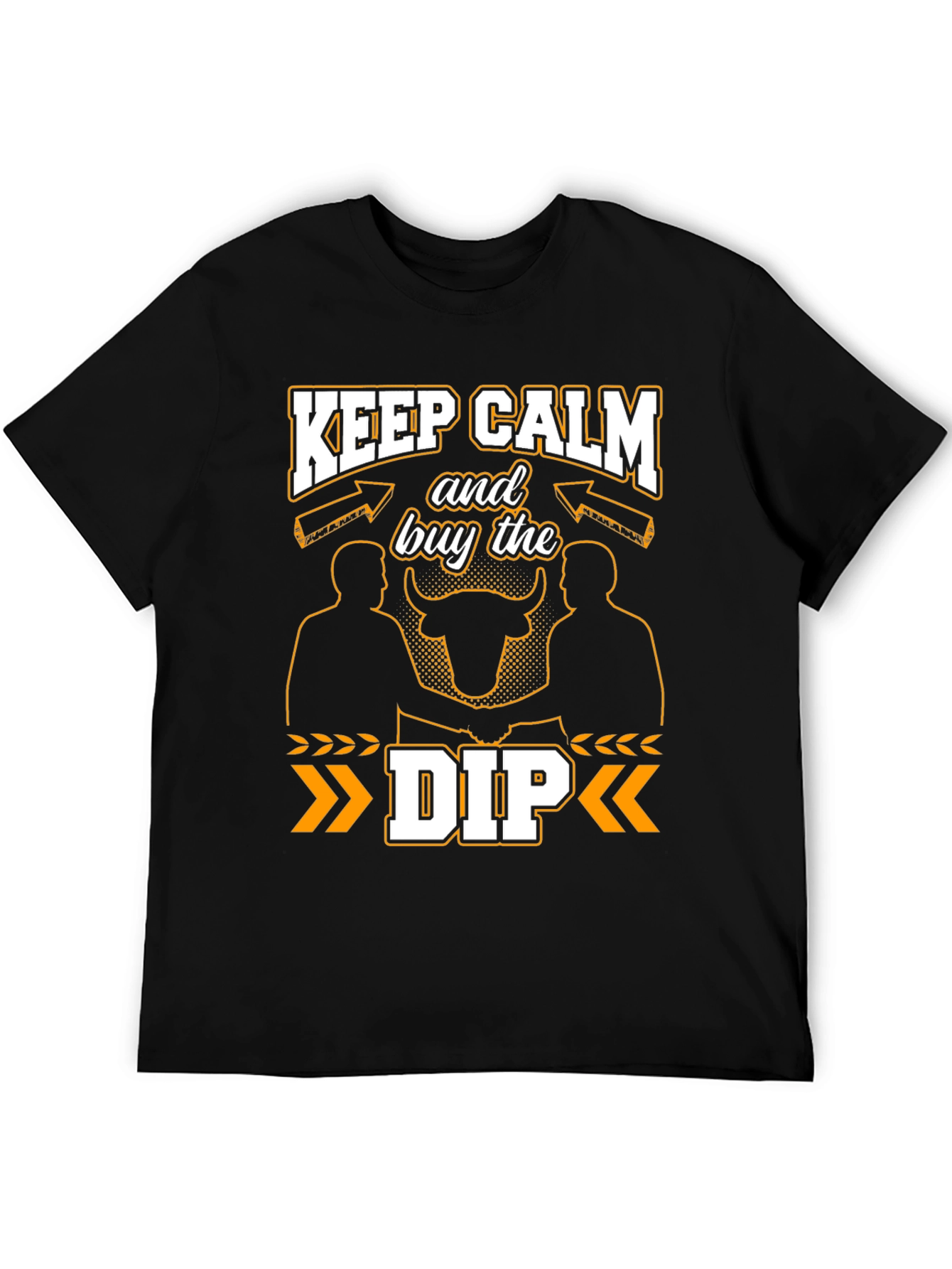 Keep Calm Buy The Dip Black T-Shirt