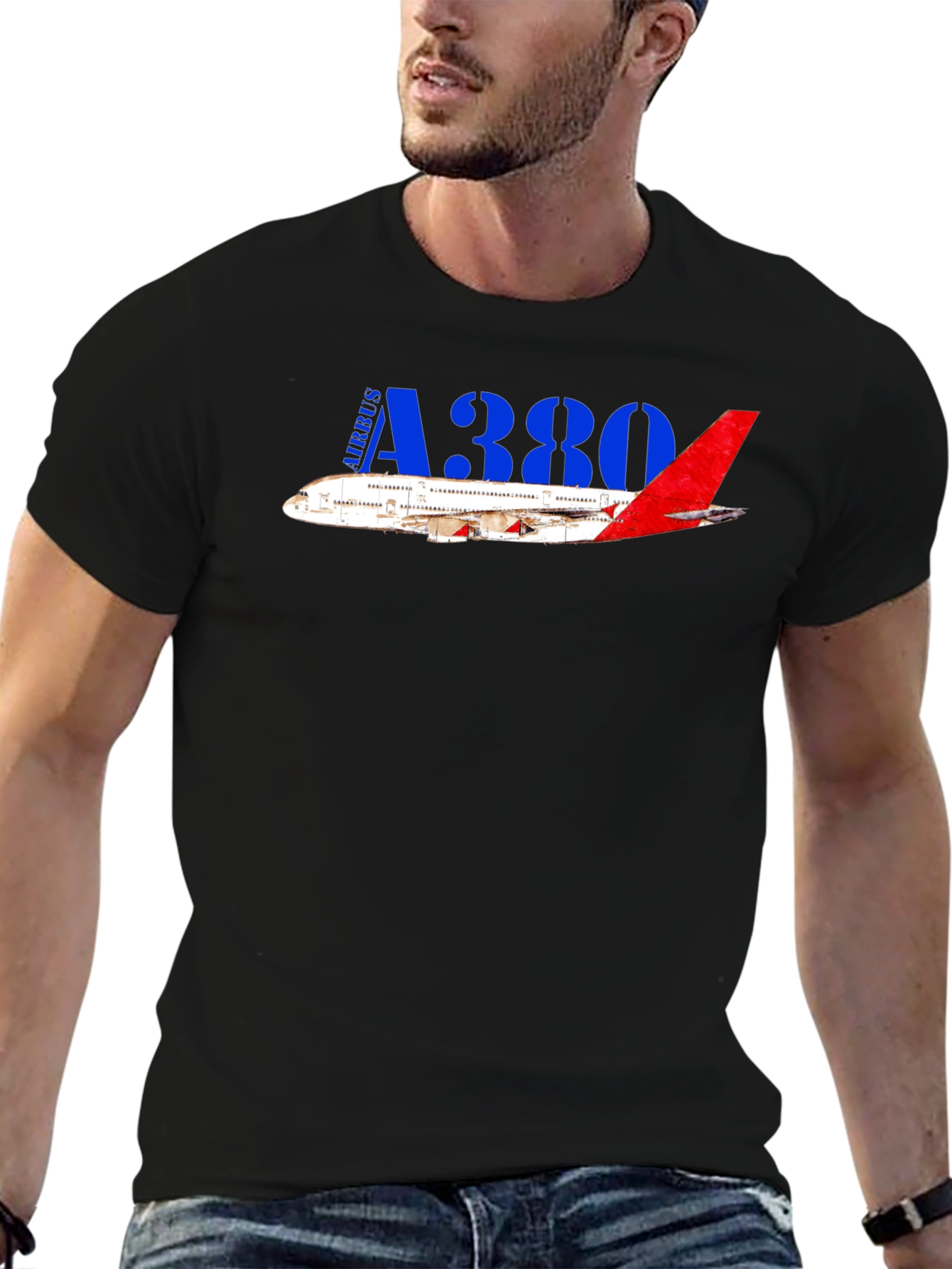 Airbus A380 T-Shirt - Aviation Enthusiast Tee